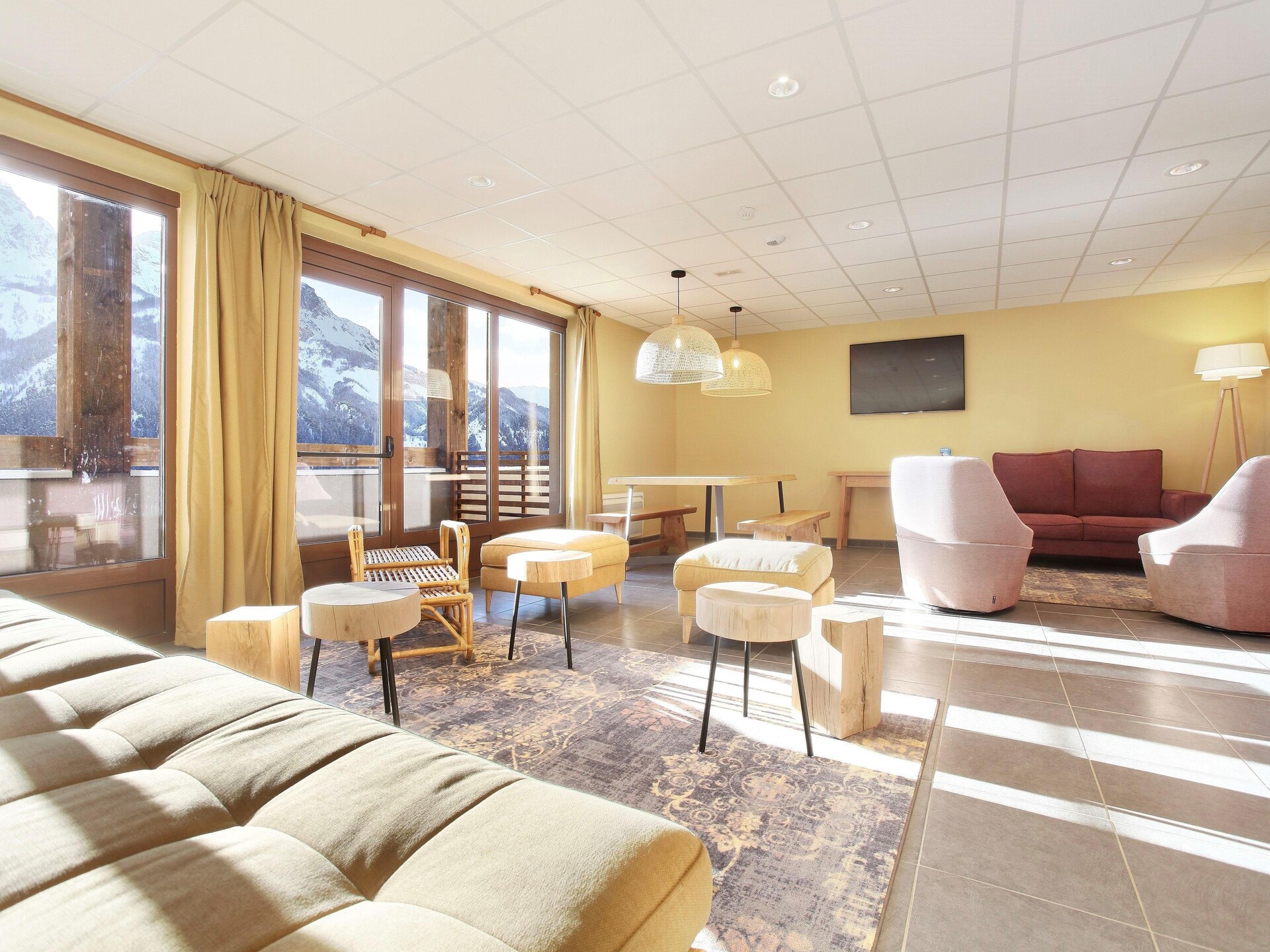 Knus chalet-appartement op vakantiepark Pra Loup 1500, hond welkom - foto 20