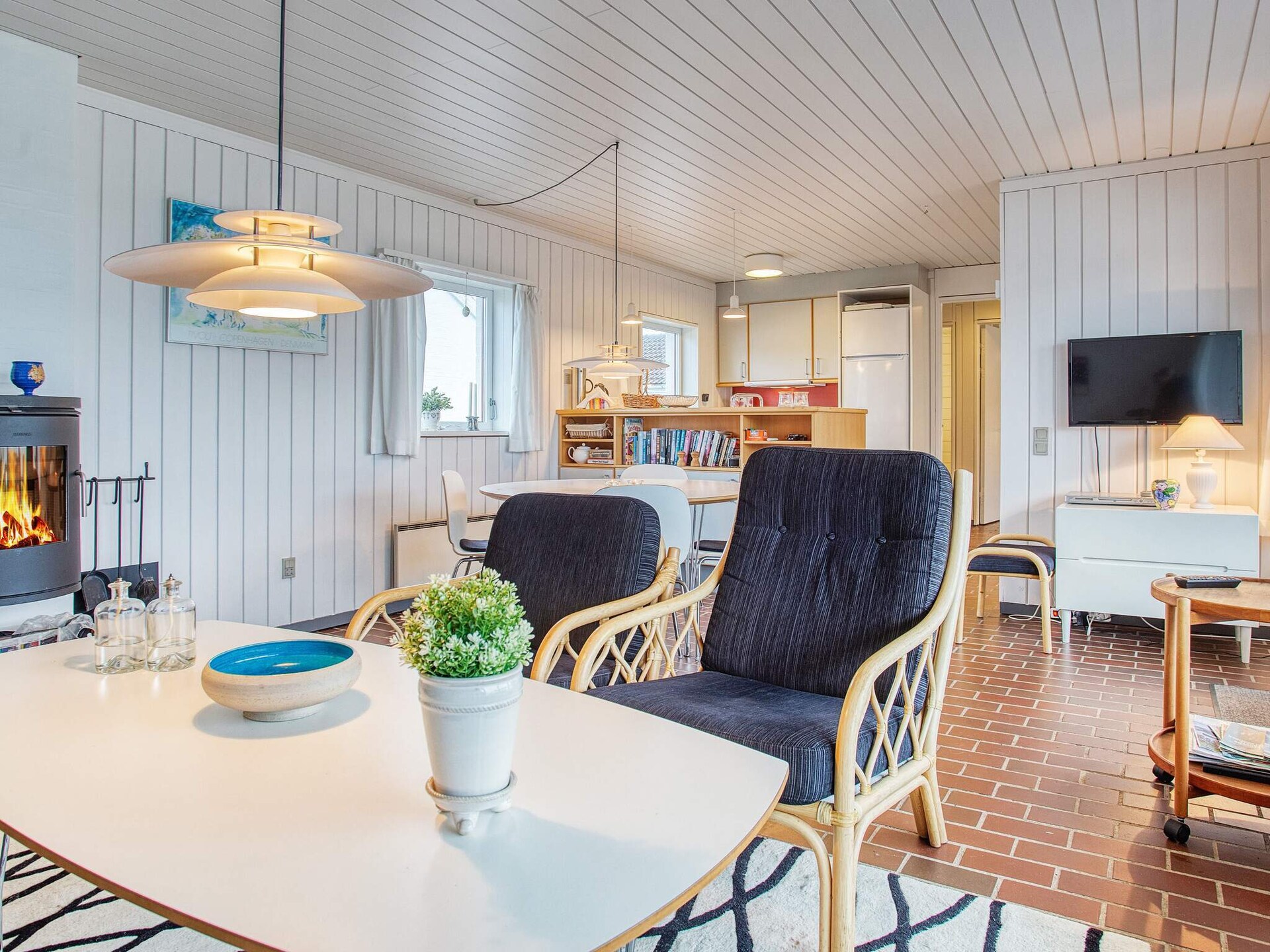 Licht vakantiehuis met zuidterras op 600m van de Noordzeekust in Rødhus - foto 25