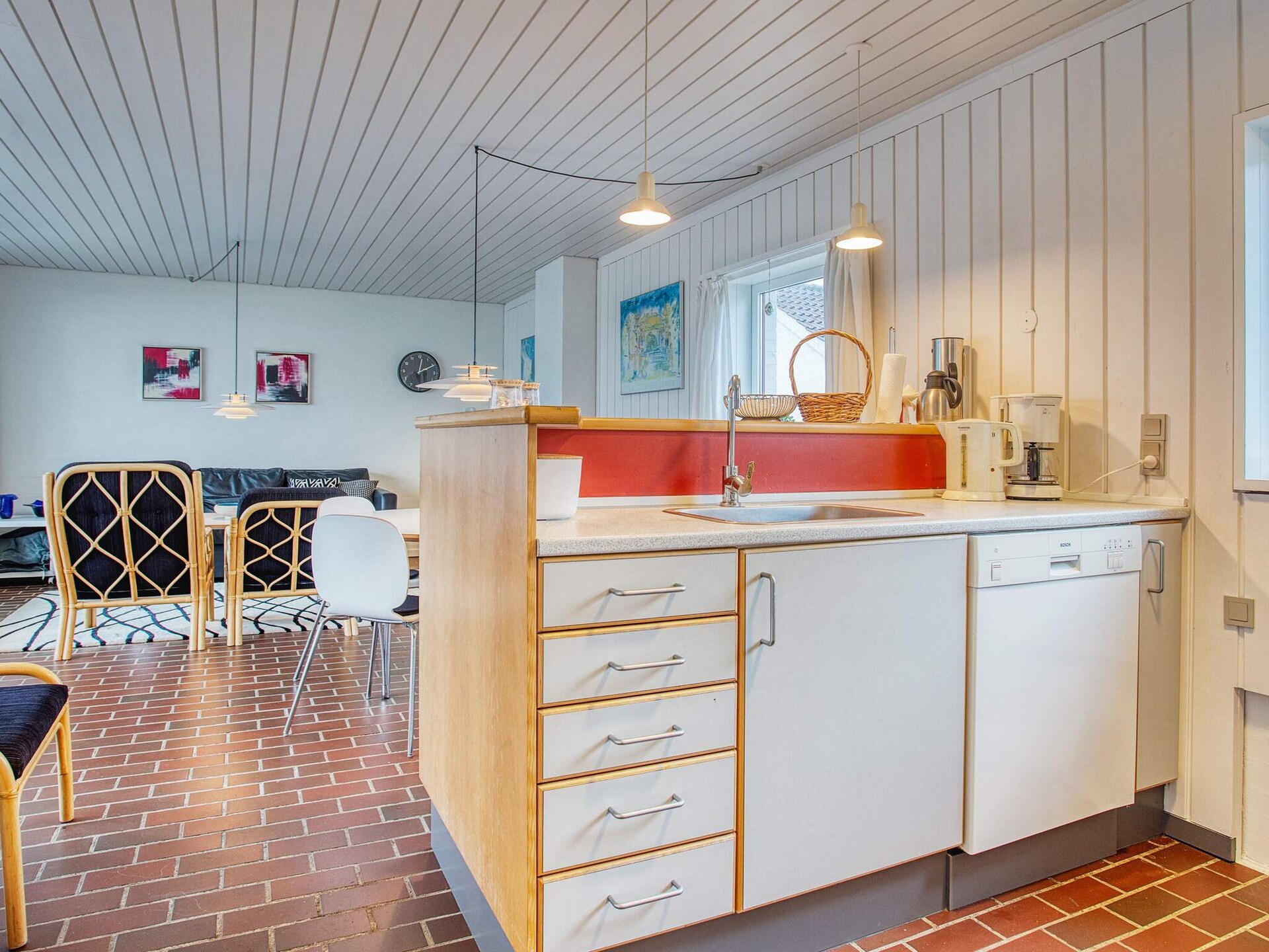 Licht vakantiehuis met zuidterras op 600m van de Noordzeekust in Rødhus - foto 27