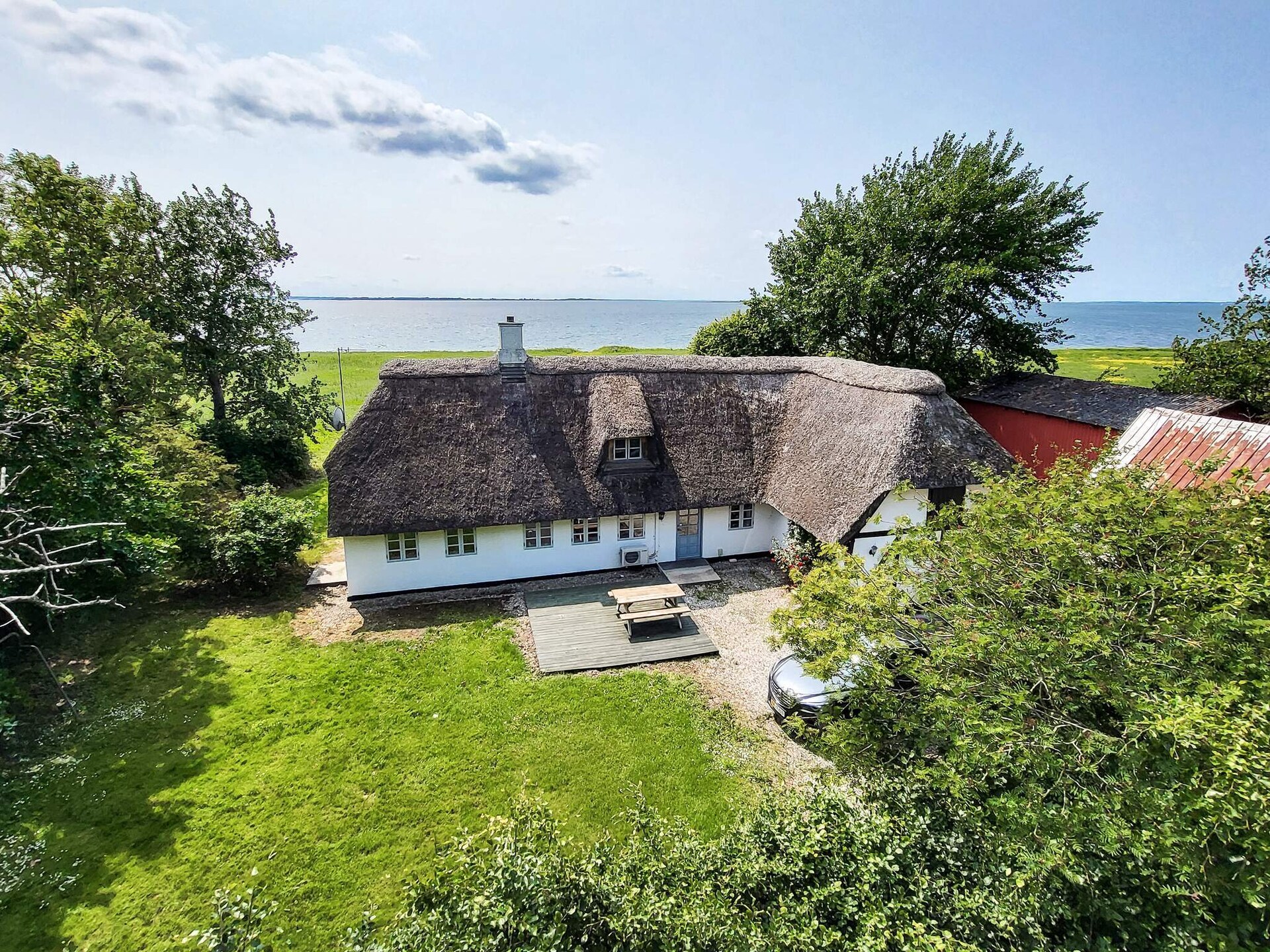 Ruim vakantiehuis op 80 meter van zee met panoramisch waterzicht bij Svendborg - foto 7