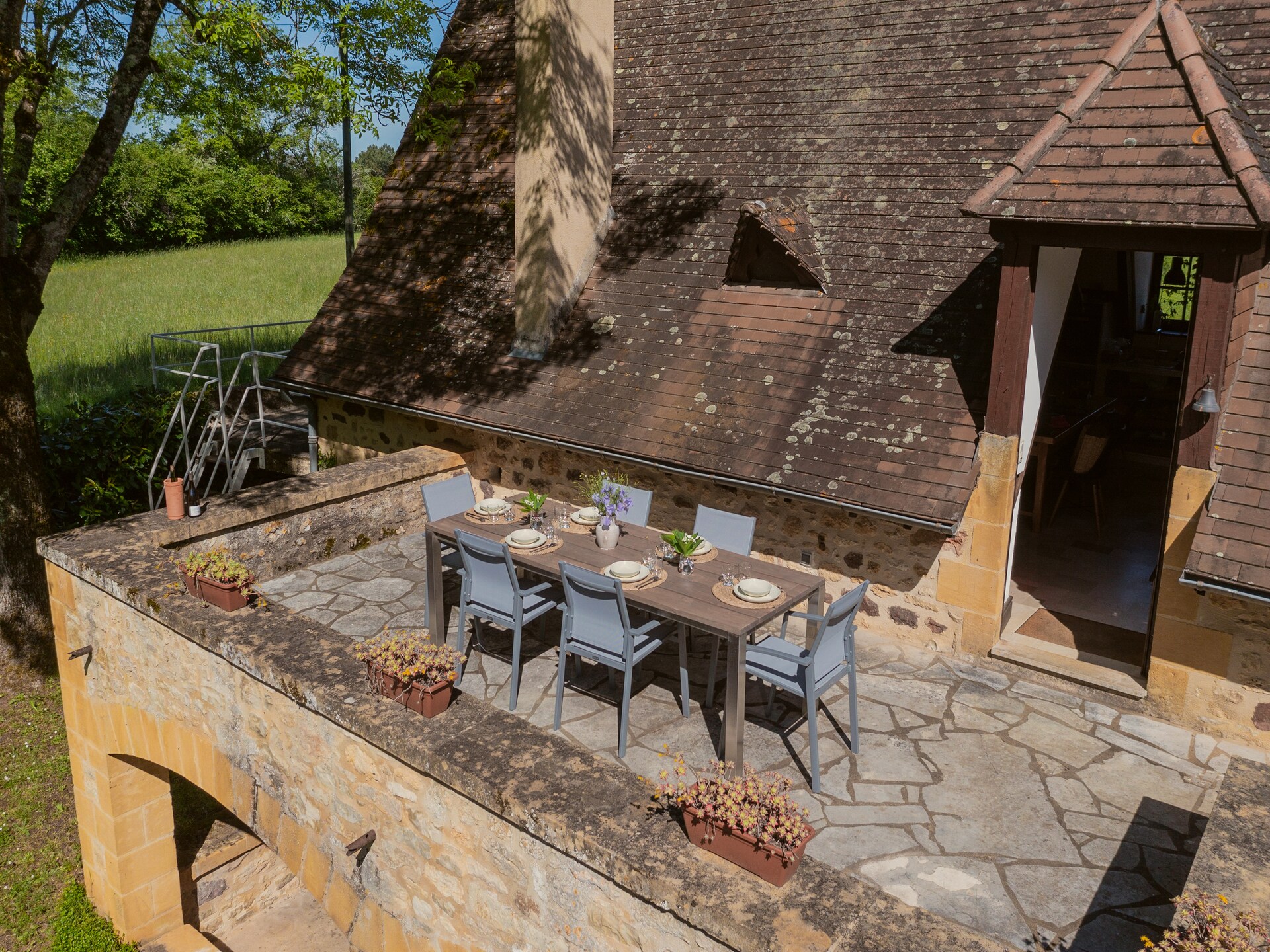 Vrijstaand vakantiehuis met privézwembad aan de Dordogne voor 6 personen - foto 27