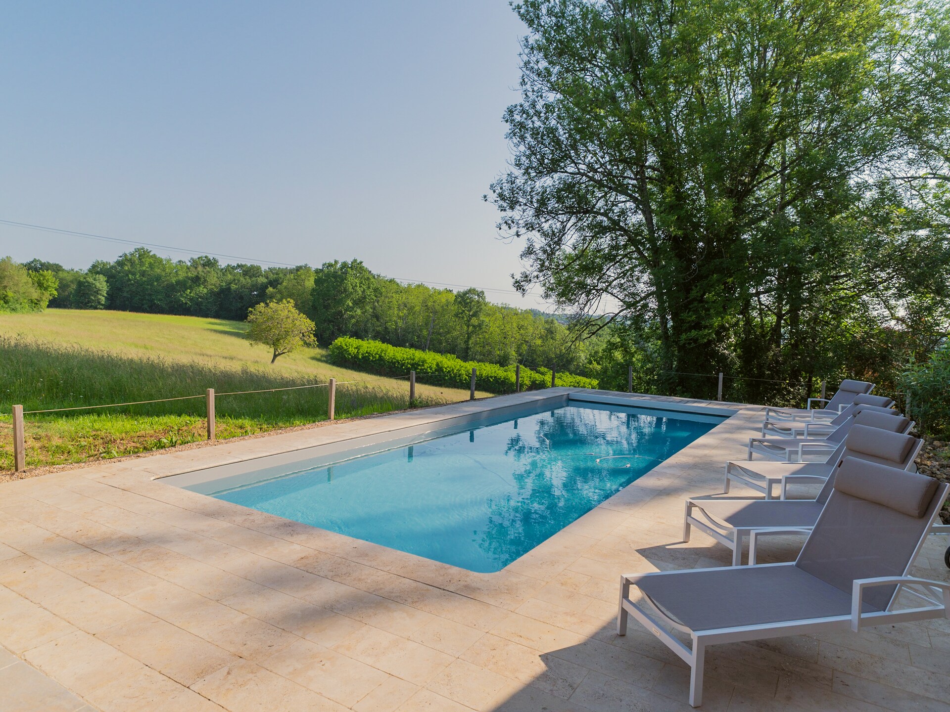 Vrijstaand vakantiehuis met privézwembad aan de Dordogne voor 6 personen - foto 2