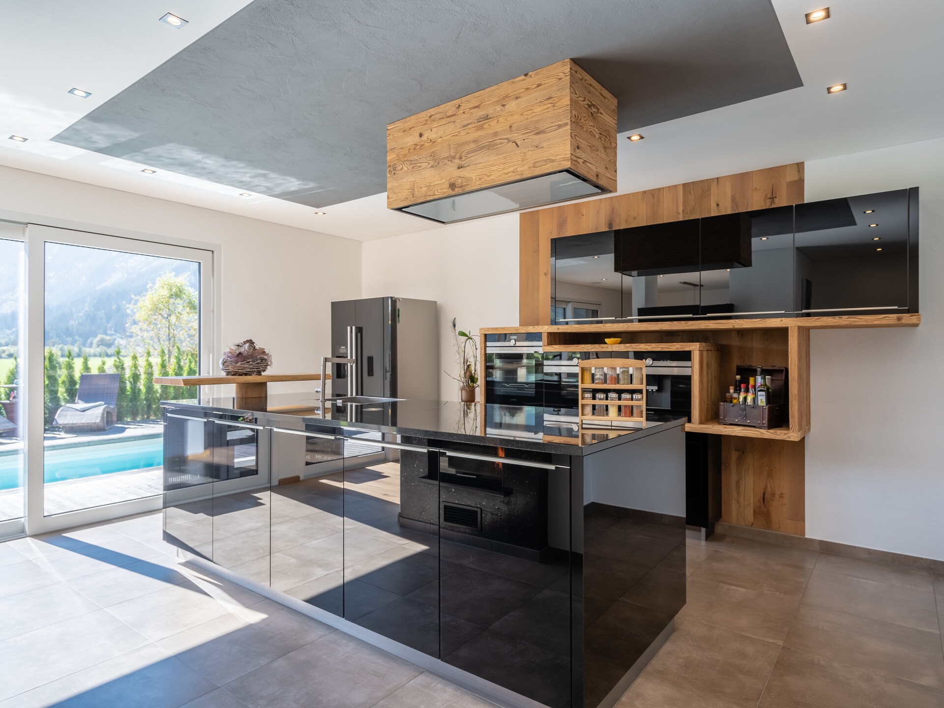 Op 300 m van de piste: Luxe chalet met privézwembad in Neukirchen - foto 13