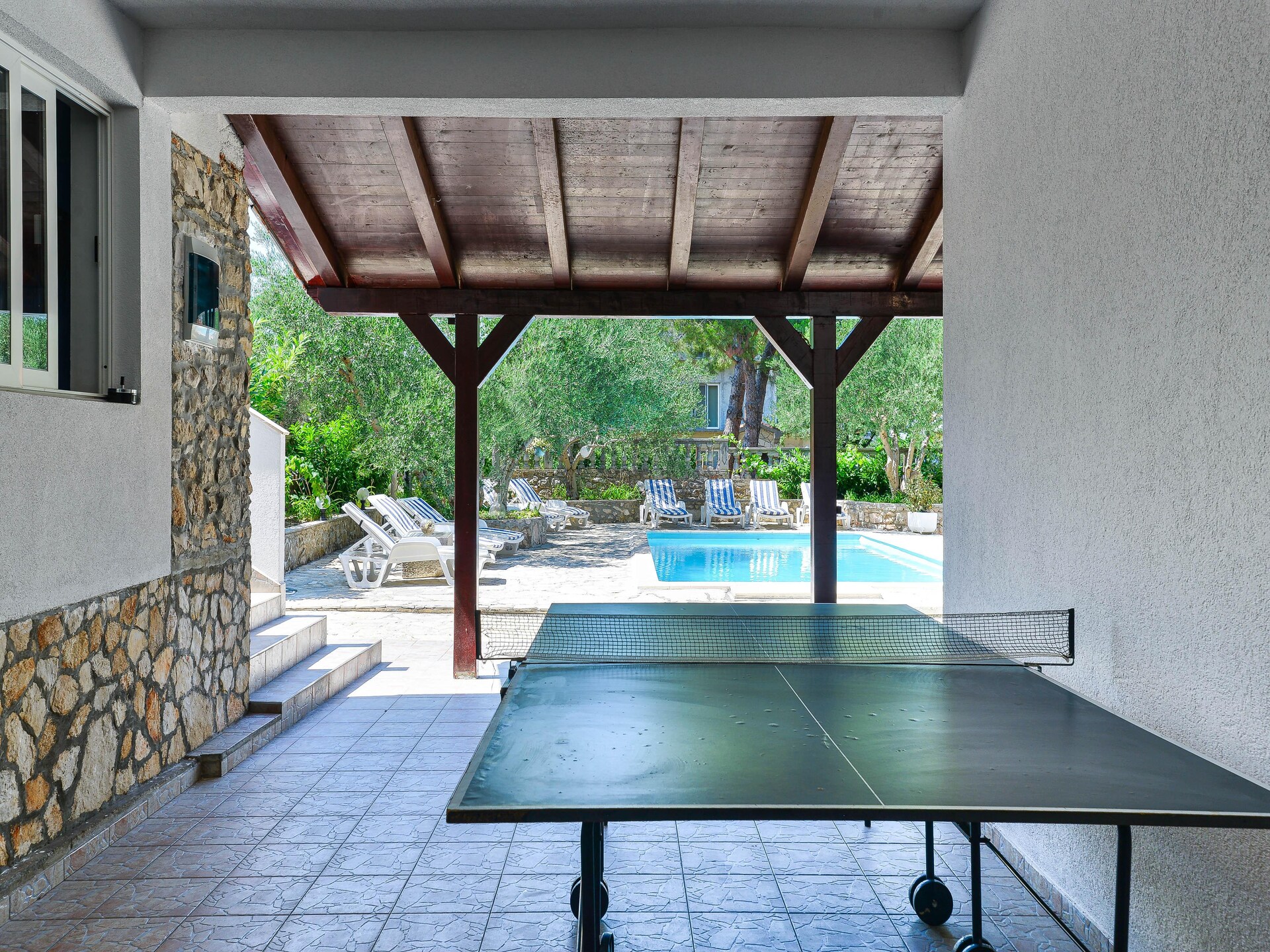 Villa Roko: Ruim vakantiehuis met privézwembad en sauna in Bibinje - foto 31