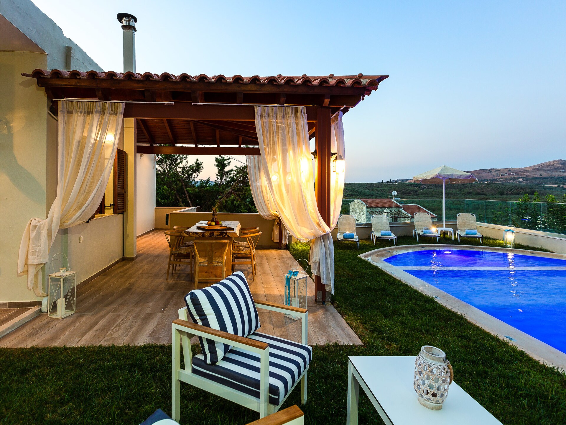 Drie luxe villa’s op Kreta voor 21 personen met privézwembad bij Achlades - foto 23