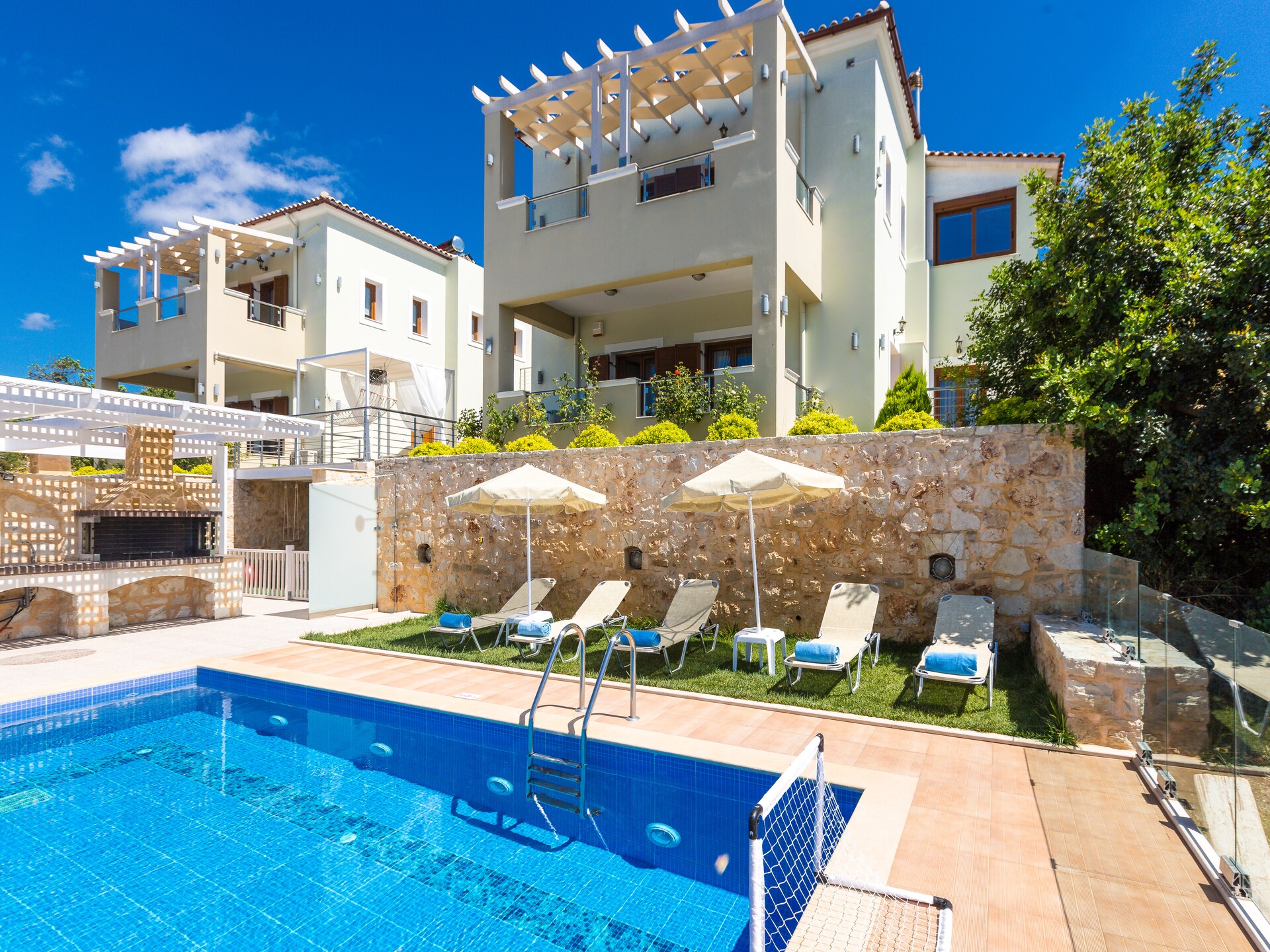 Drie luxe villa’s op Kreta voor 21 personen met privézwembad bij Achlades - foto 1