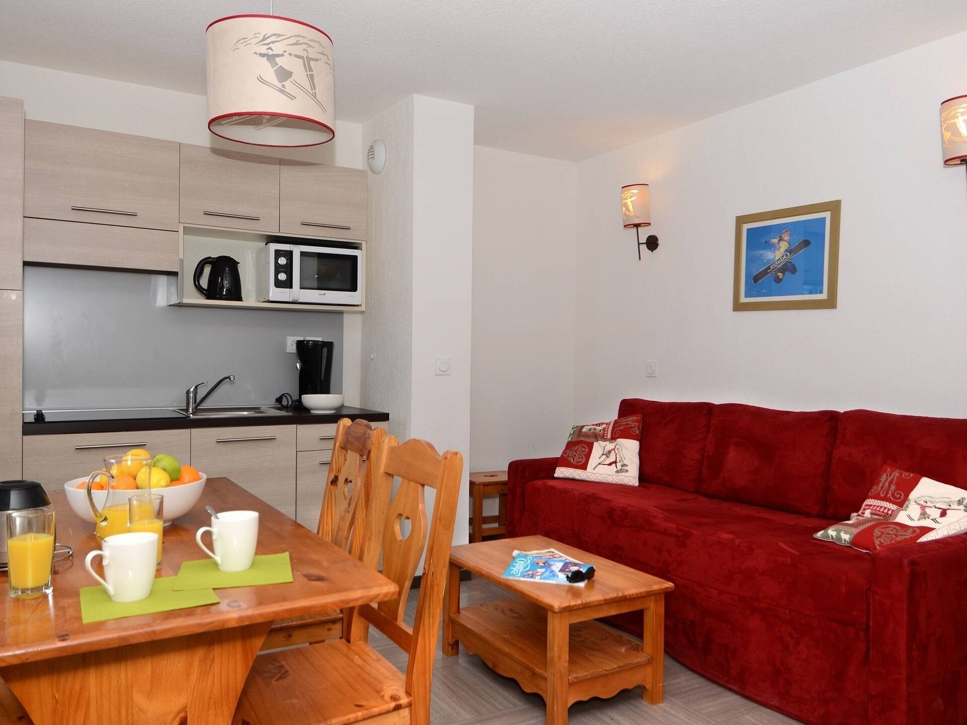Knusse chaletstudio voor 2 in Vars Sainte-Marie, huisdier welkom - foto 2