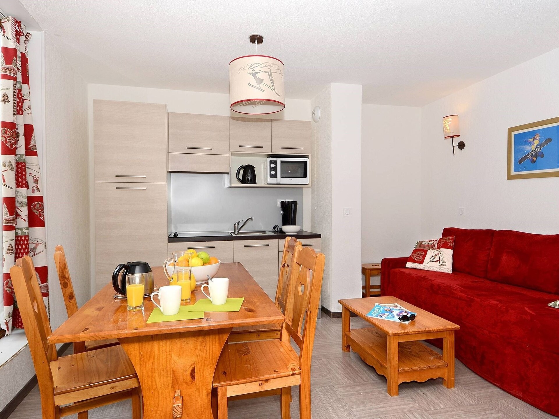 Knusse chaletstudio voor 2 in Vars Sainte-Marie, huisdier welkom - foto 6