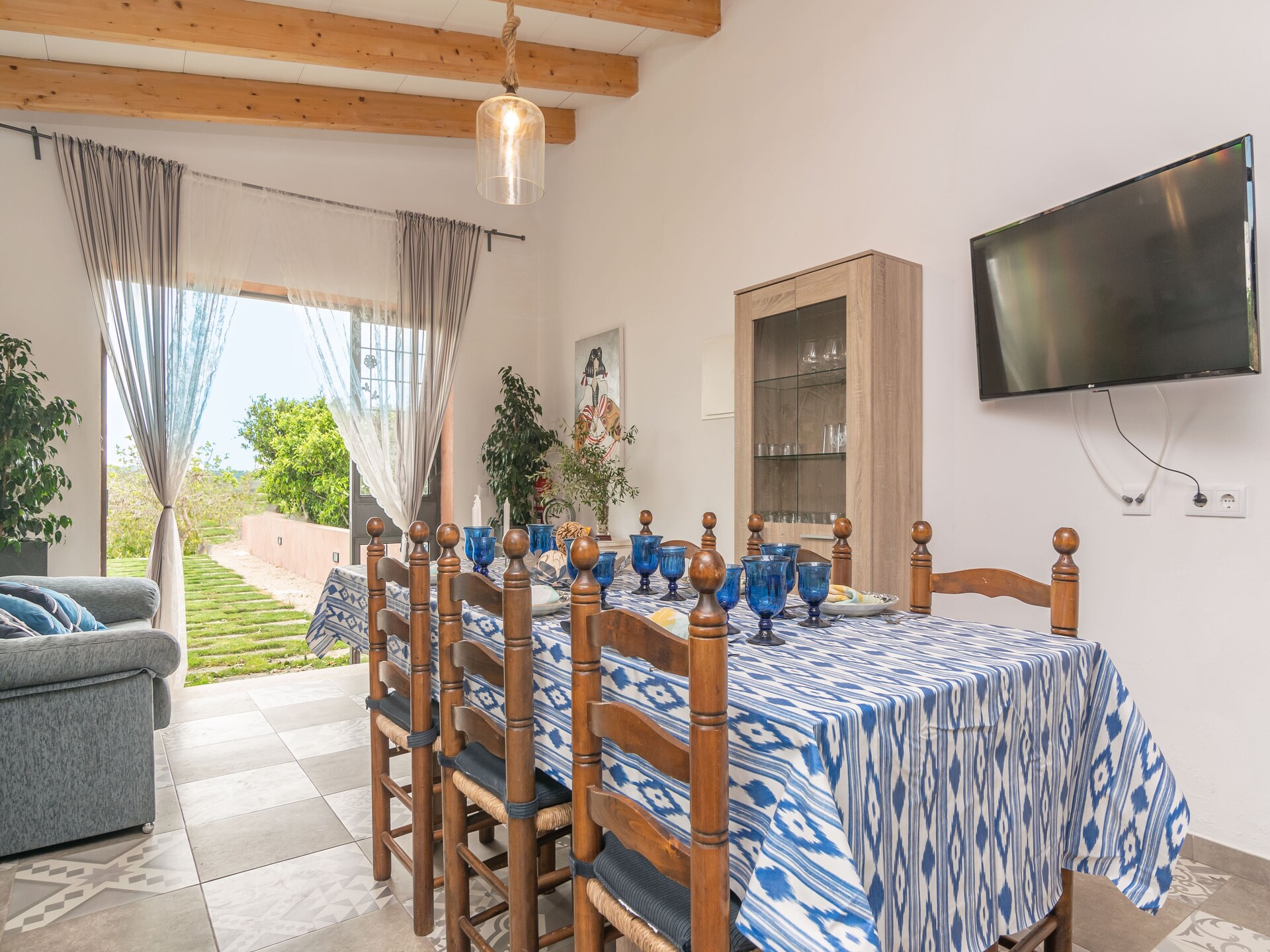Landelijke villa met privézwembad en uitzicht op de bergen bij Ariany - foto 28