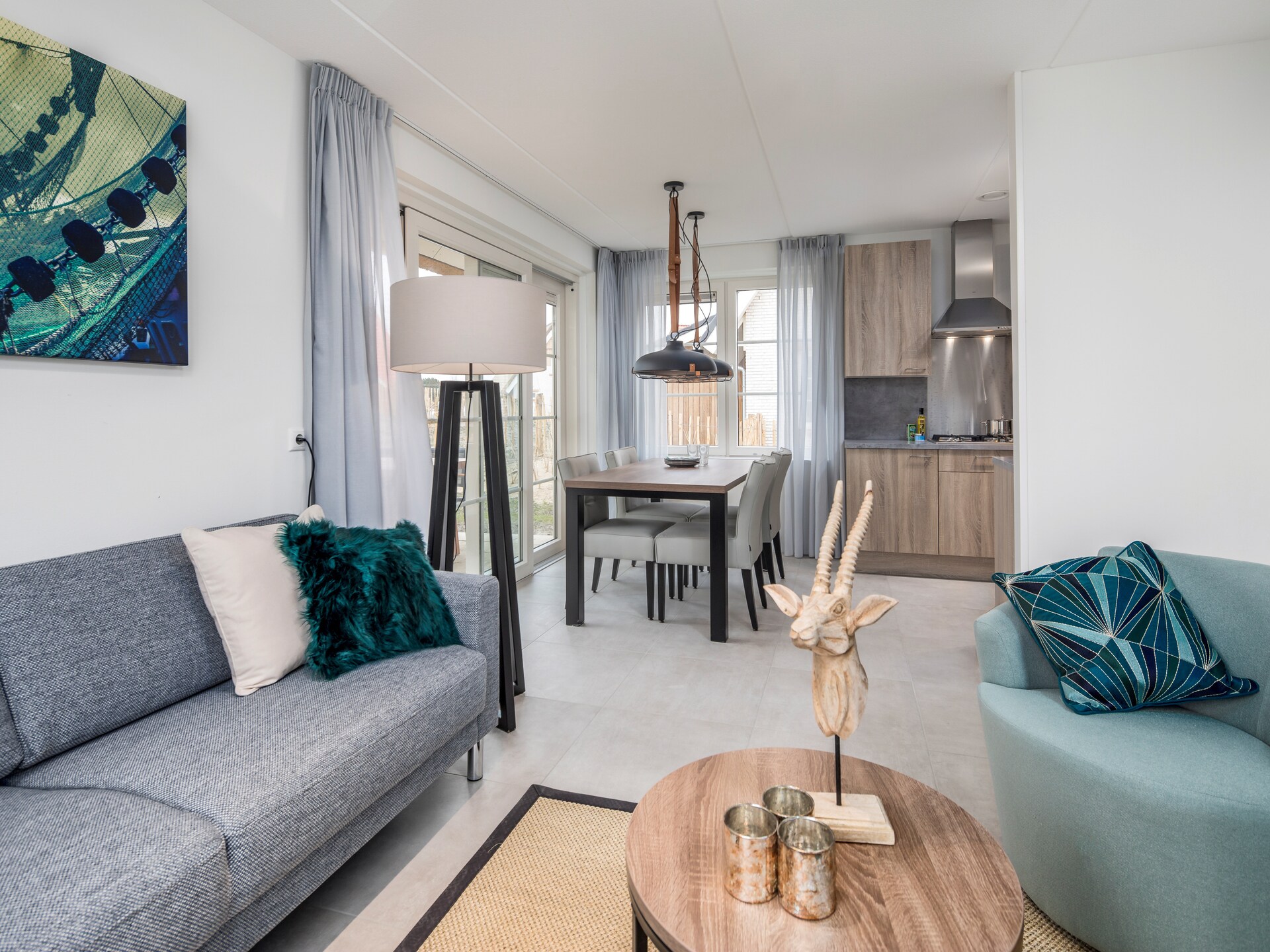 Moderne duinvilla met sauna, 10 minuten van het strand - foto 4