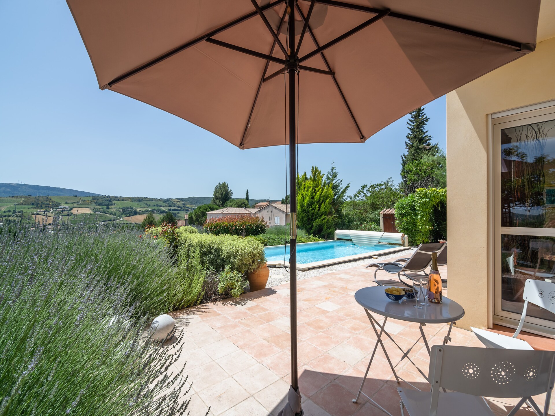 Villa Tranquille: Luxe villa met privézwembad en panoramisch uitzicht in Limoux - foto 13