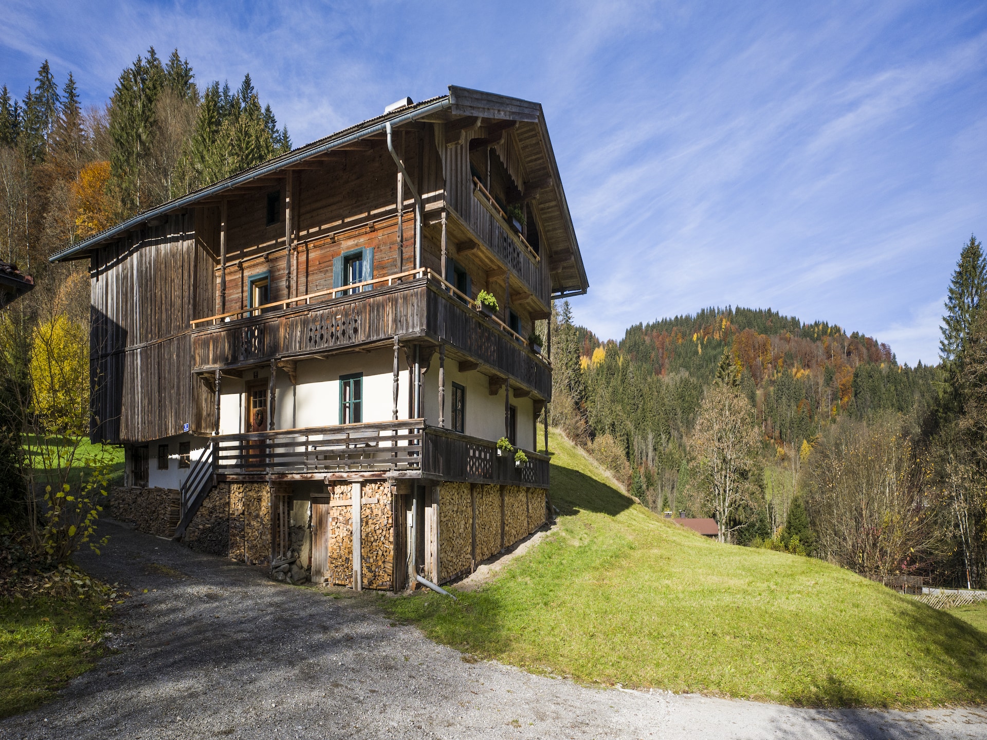 Aan de piste: Ruime boerderij Brummer in Hopfgarten im Brixental - foto 16
