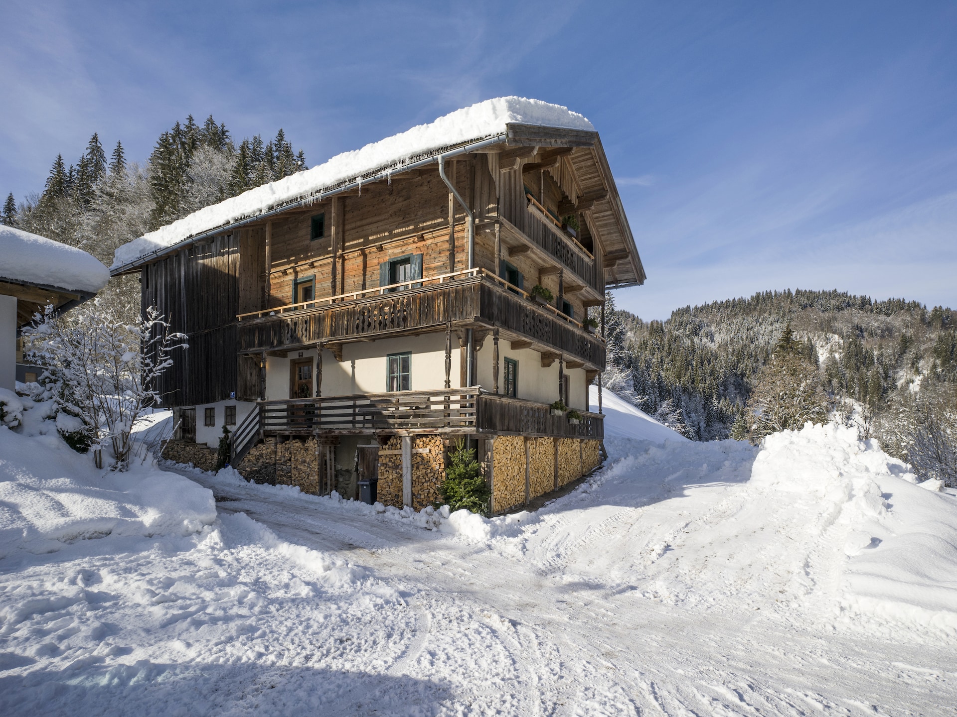 Aan de piste: Ruime boerderij Brummer in Hopfgarten im Brixental - foto 23
