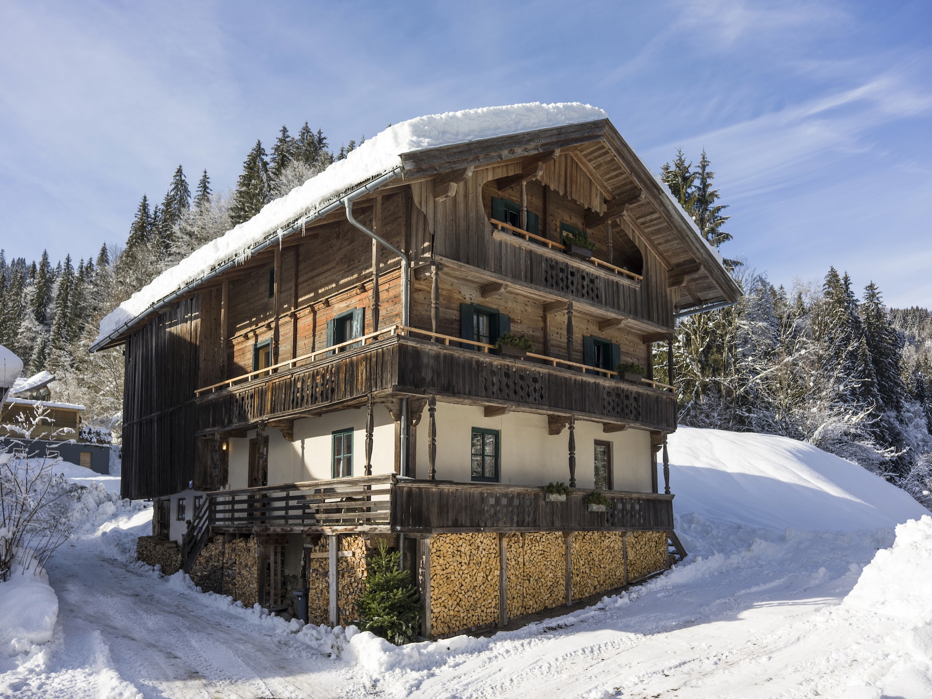 Aan de piste: Ruime boerderij Brummer in Hopfgarten im Brixental - foto 24
