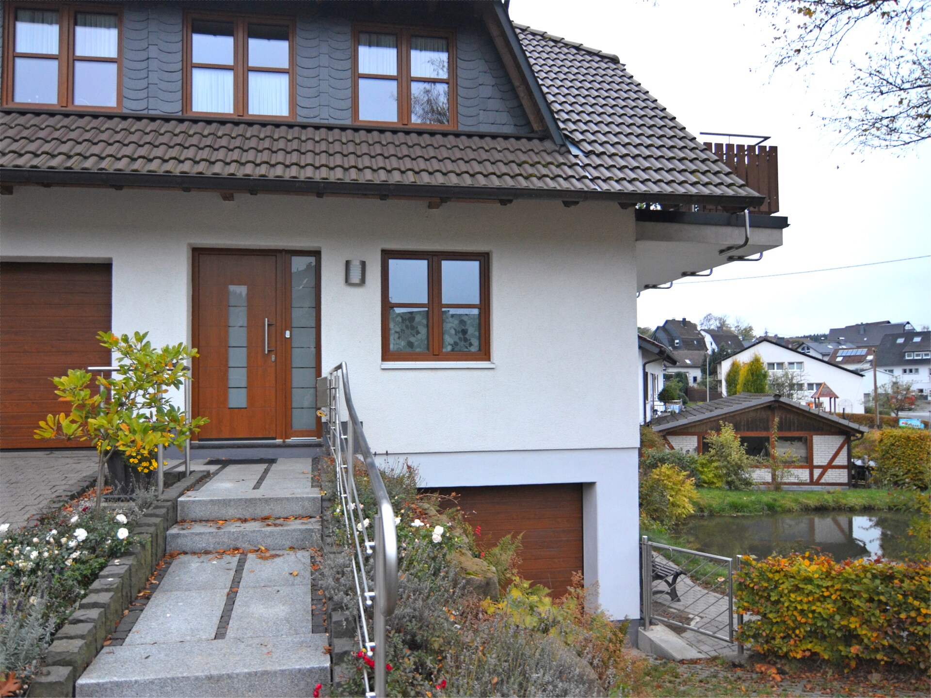 Modern bosappartement met tuin aan de vijver in Kirchhundem-Brachthausen - foto 8