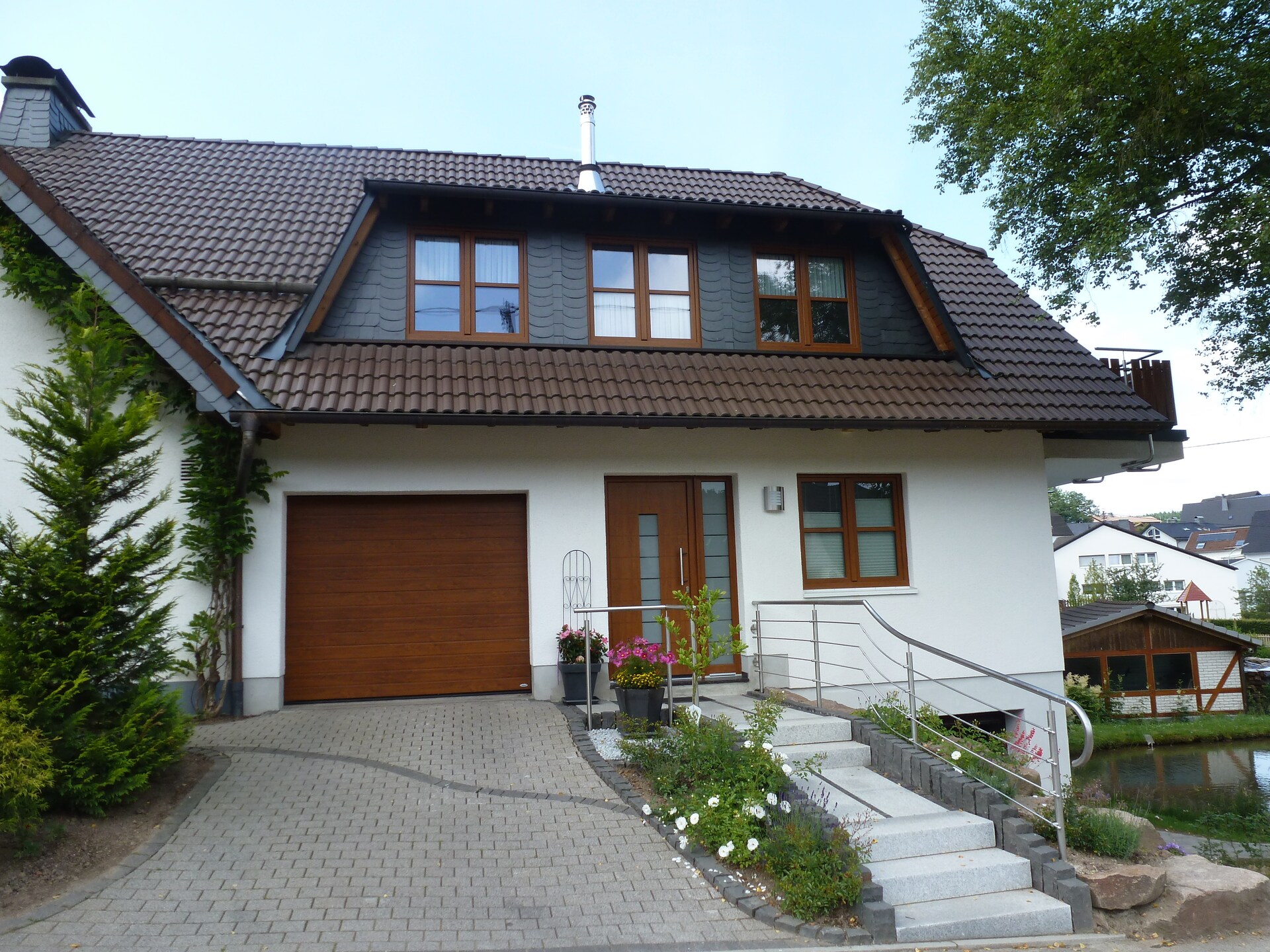 Modern bosappartement met tuin aan de vijver in Kirchhundem-Brachthausen - foto 7