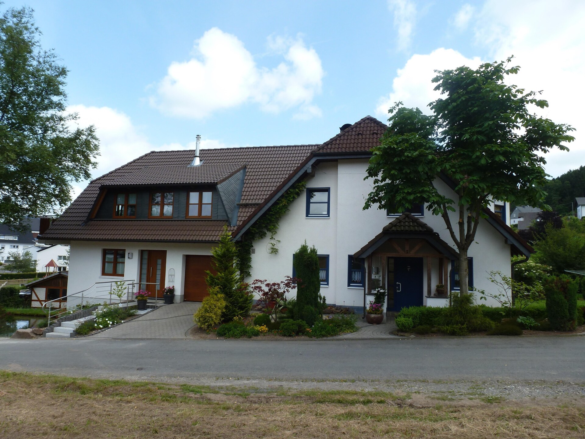 Modern bosappartement met tuin aan de vijver in Kirchhundem-Brachthausen - foto 9