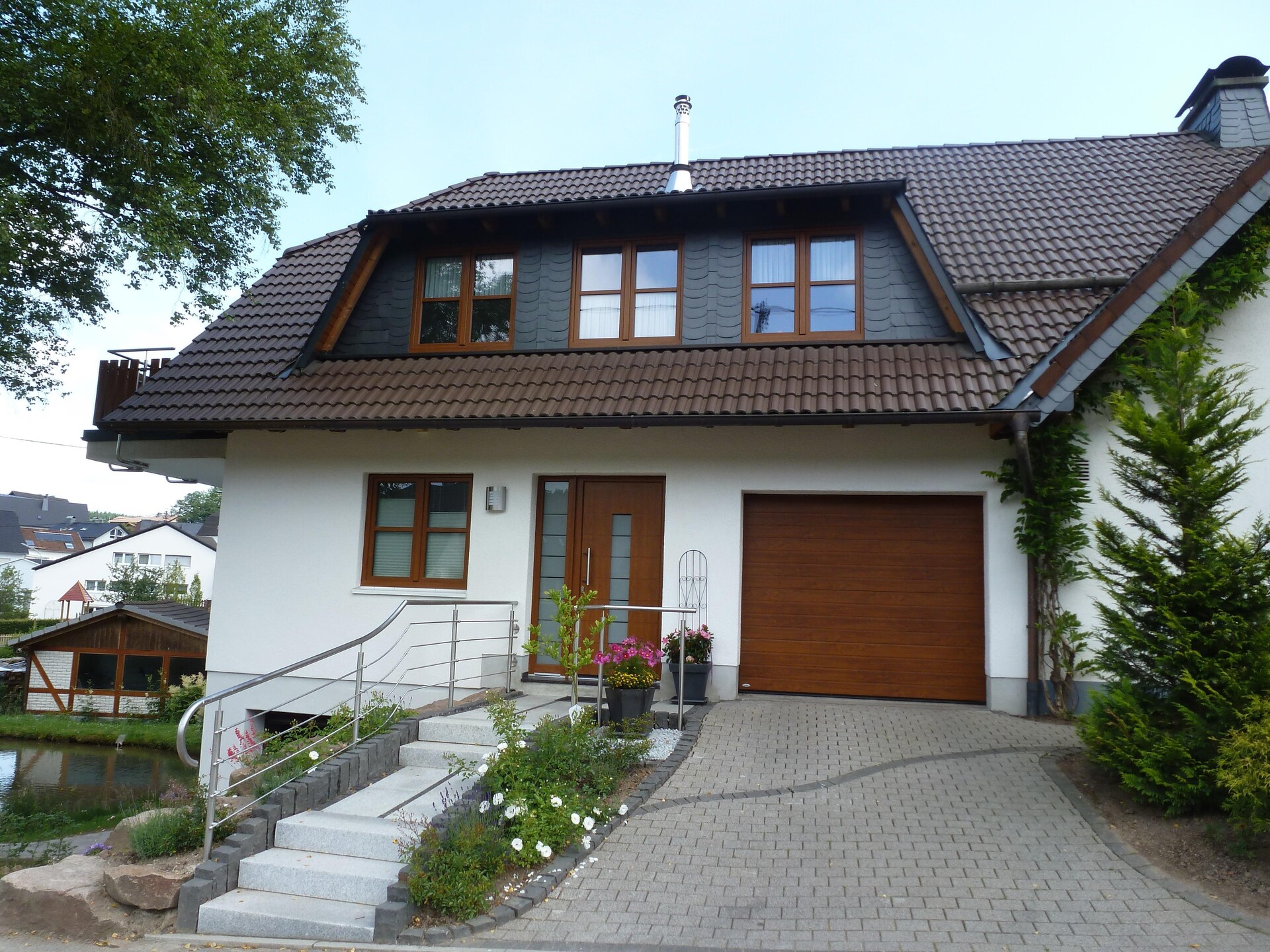 Modern bosappartement met tuin aan de vijver in Kirchhundem-Brachthausen - foto 10
