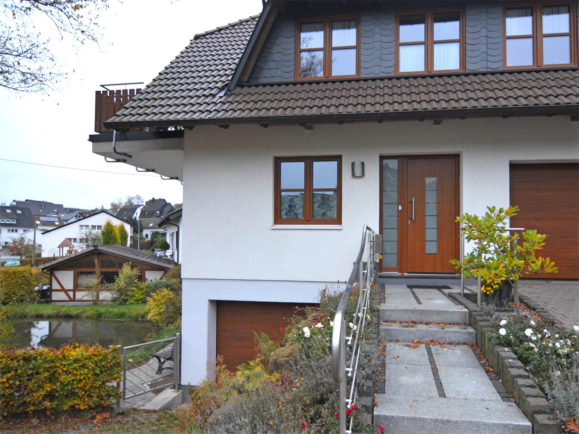 Modern bosappartement met tuin aan de vijver in Kirchhundem-Brachthausen - foto 12