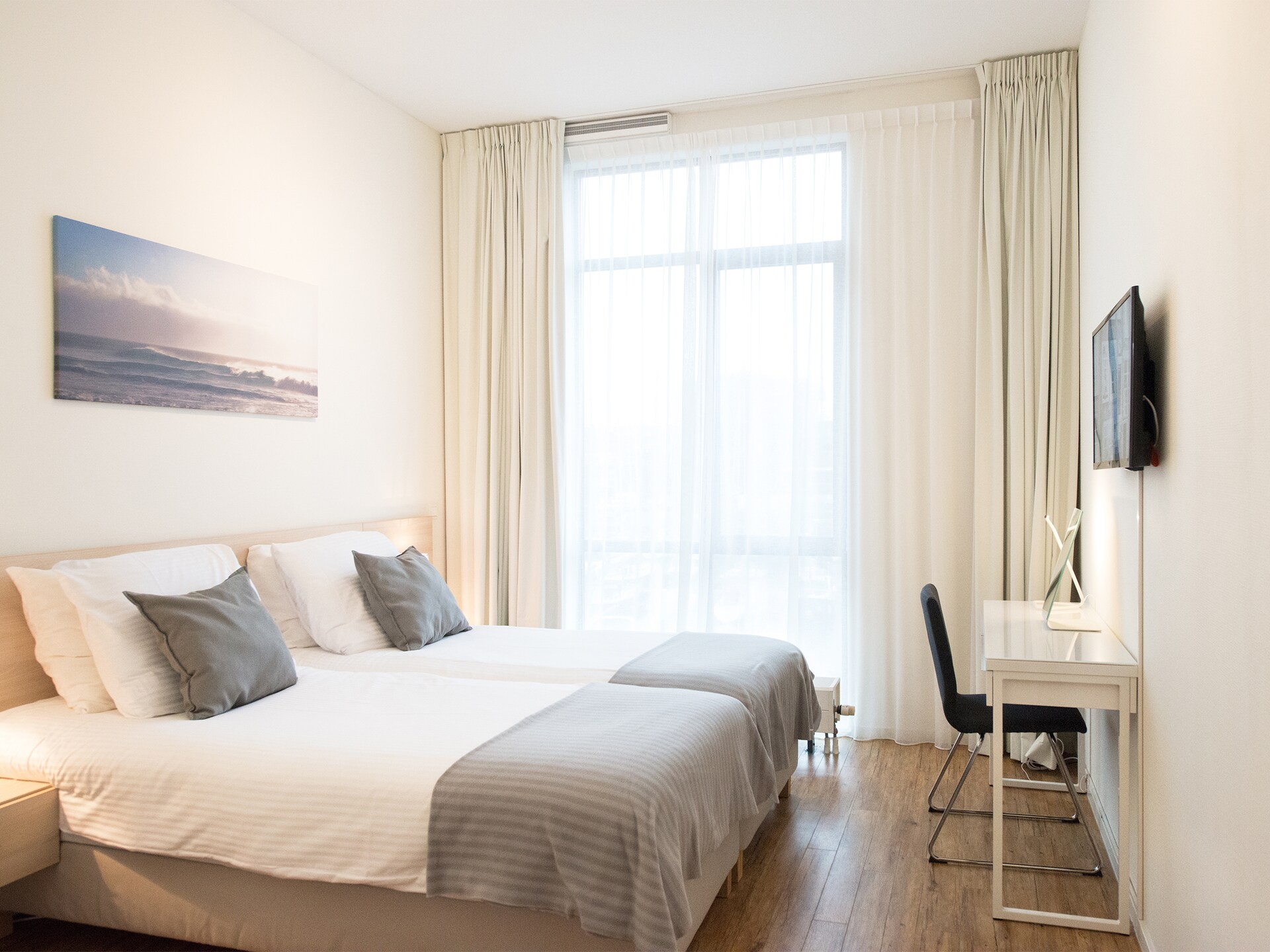 Luxe appartement in de haven van Scheveningen, 900m van het strand - foto 3