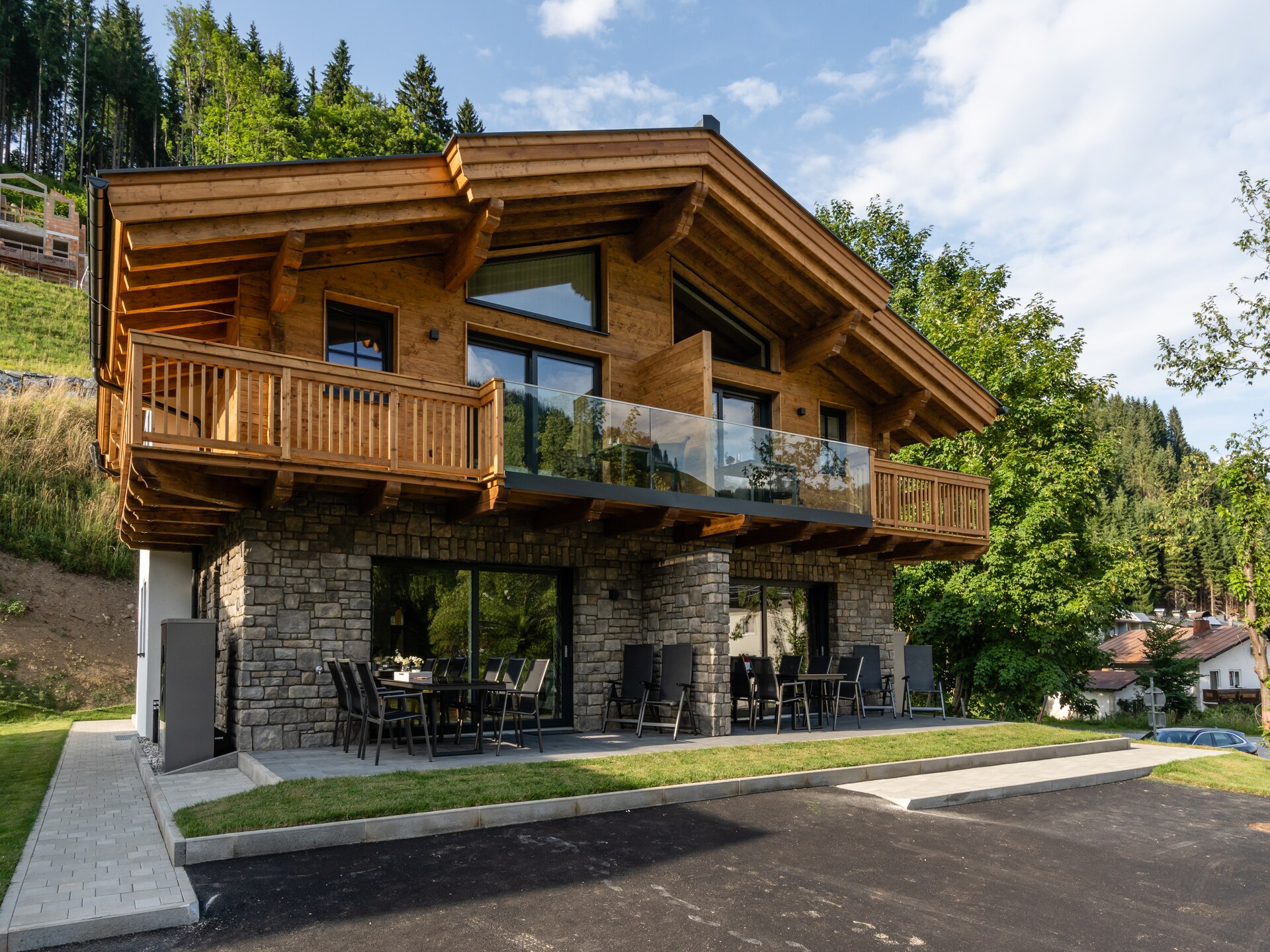 Luxe chalet voor 10 personen met sauna nabij skigebied Hochkönig - foto 1