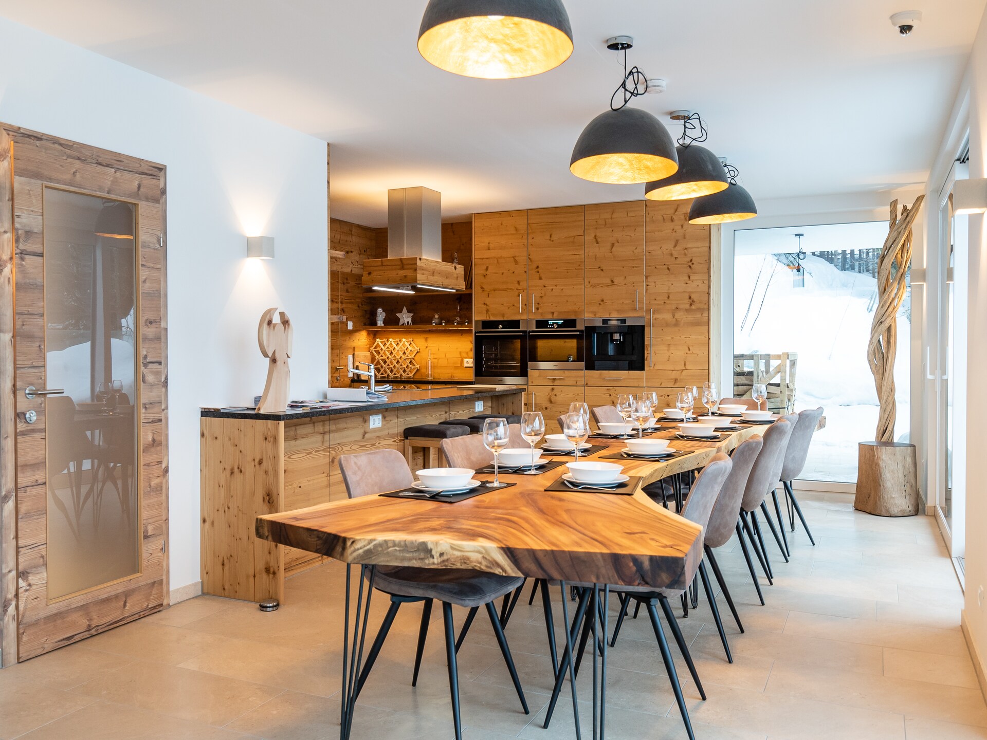 Luxe 10-persoons chalet aan de Taurach bij Mauterndorf, 450m van de skilift - foto 3