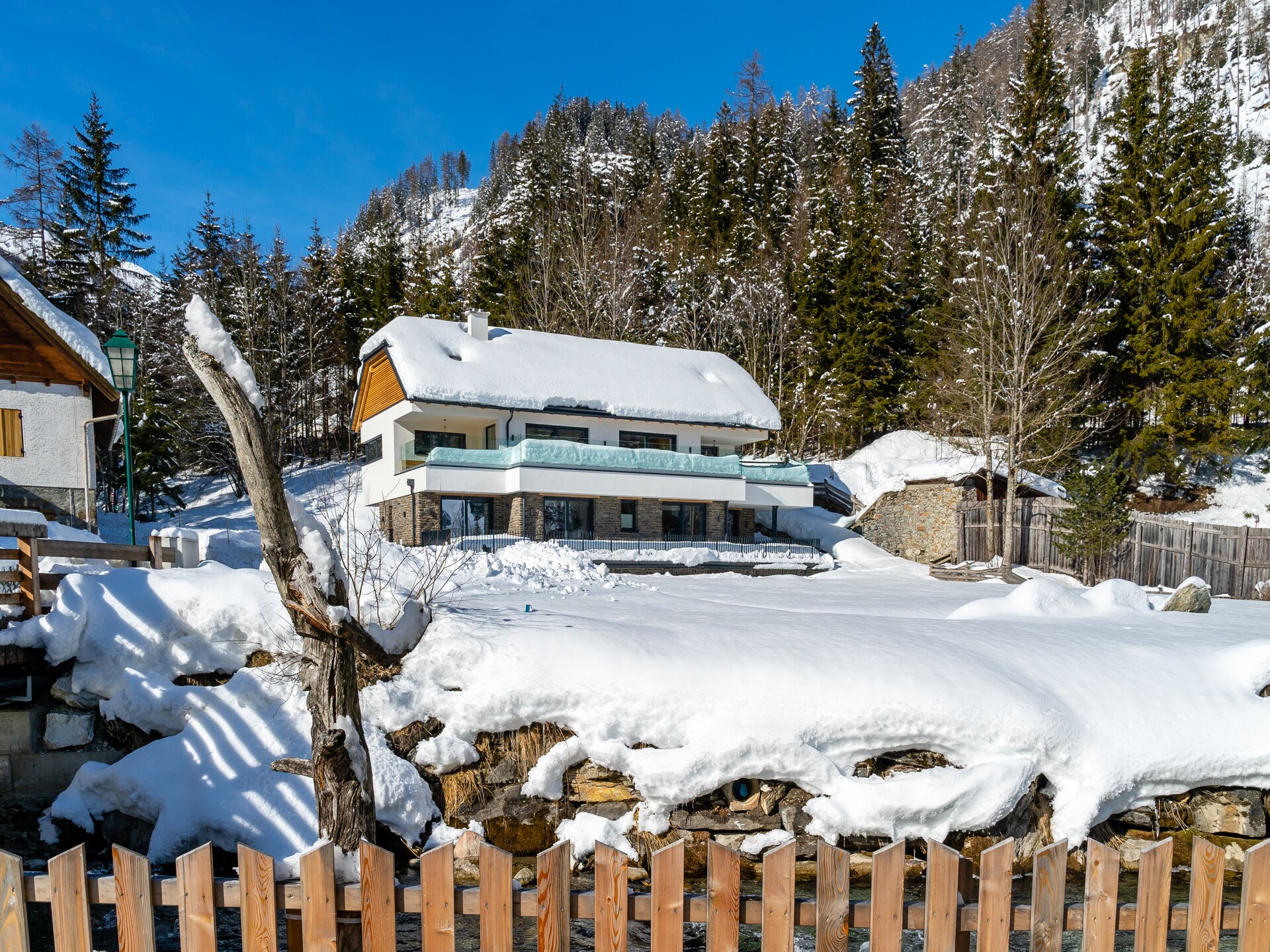 Luxe 10-persoons chalet aan de Taurach bij Mauterndorf, 450m van de skilift - foto 28