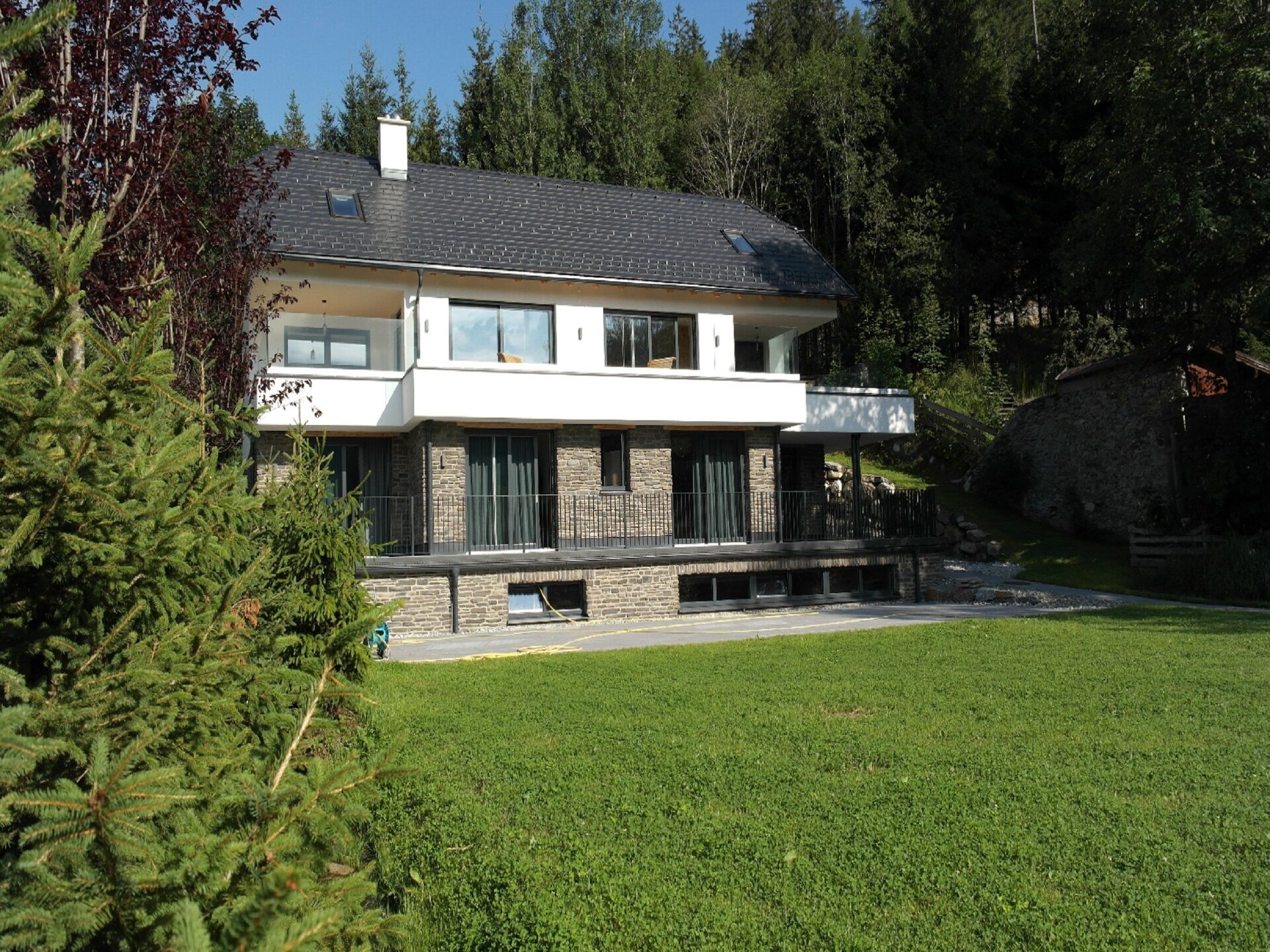 Luxe 10-persoons chalet aan de Taurach bij Mauterndorf, 450m van de skilift - foto 1