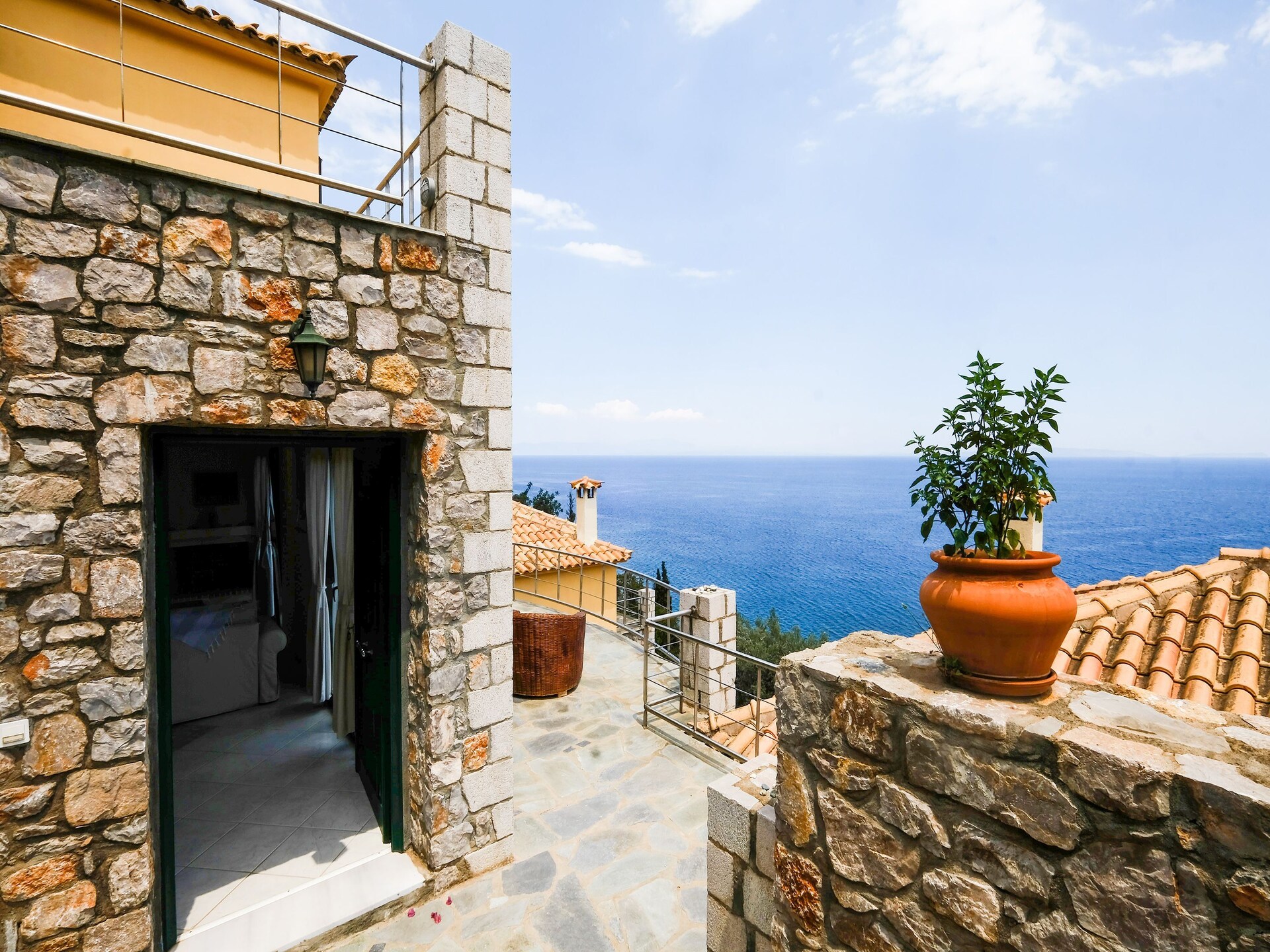 Villa Leonardo Da Vinci: vrijstaand aan de Arcadische kust, 30m van zee - foto 5