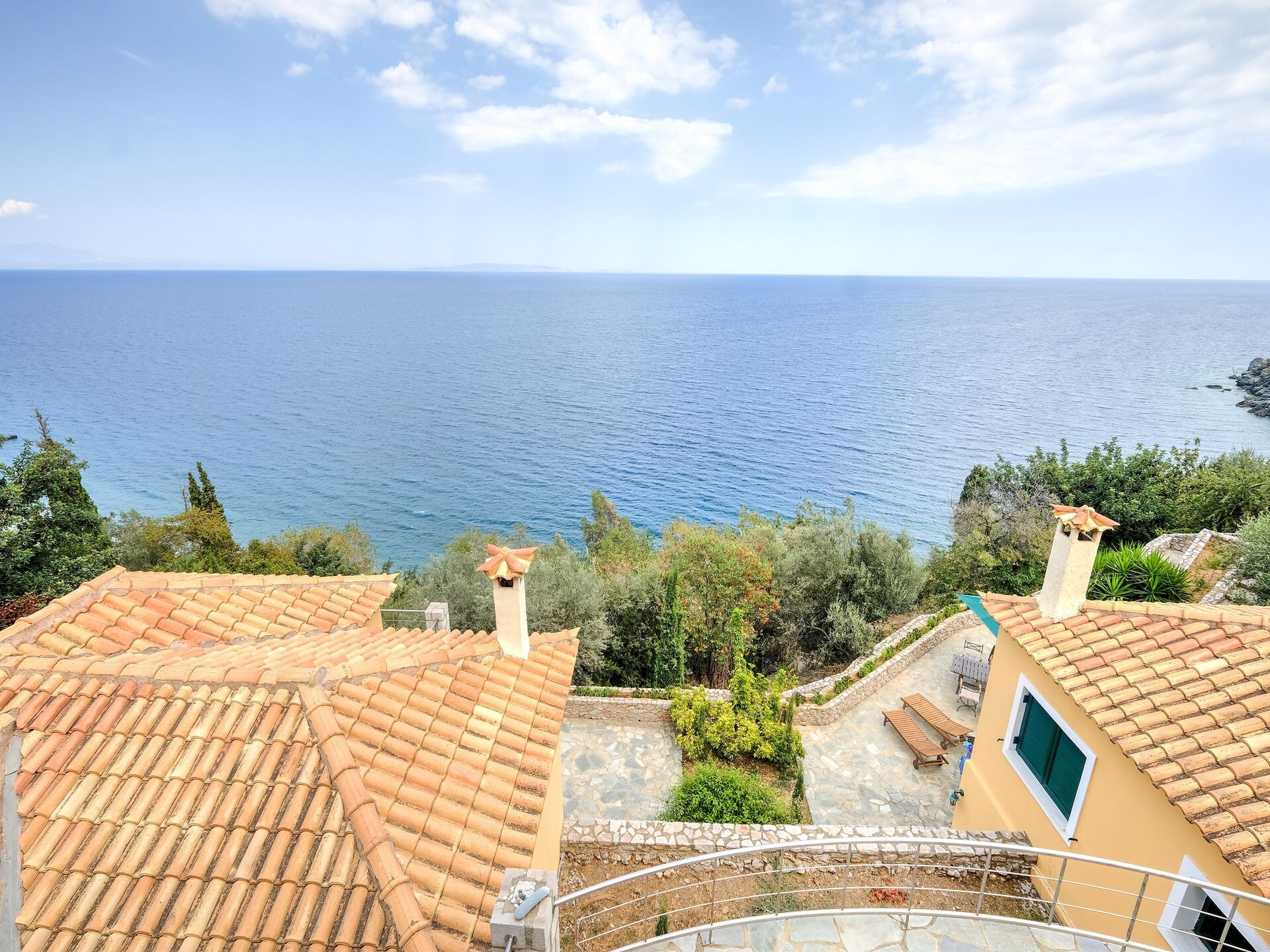 Villa Leonardo Da Vinci: vrijstaand aan de Arcadische kust, 30m van zee - foto 9