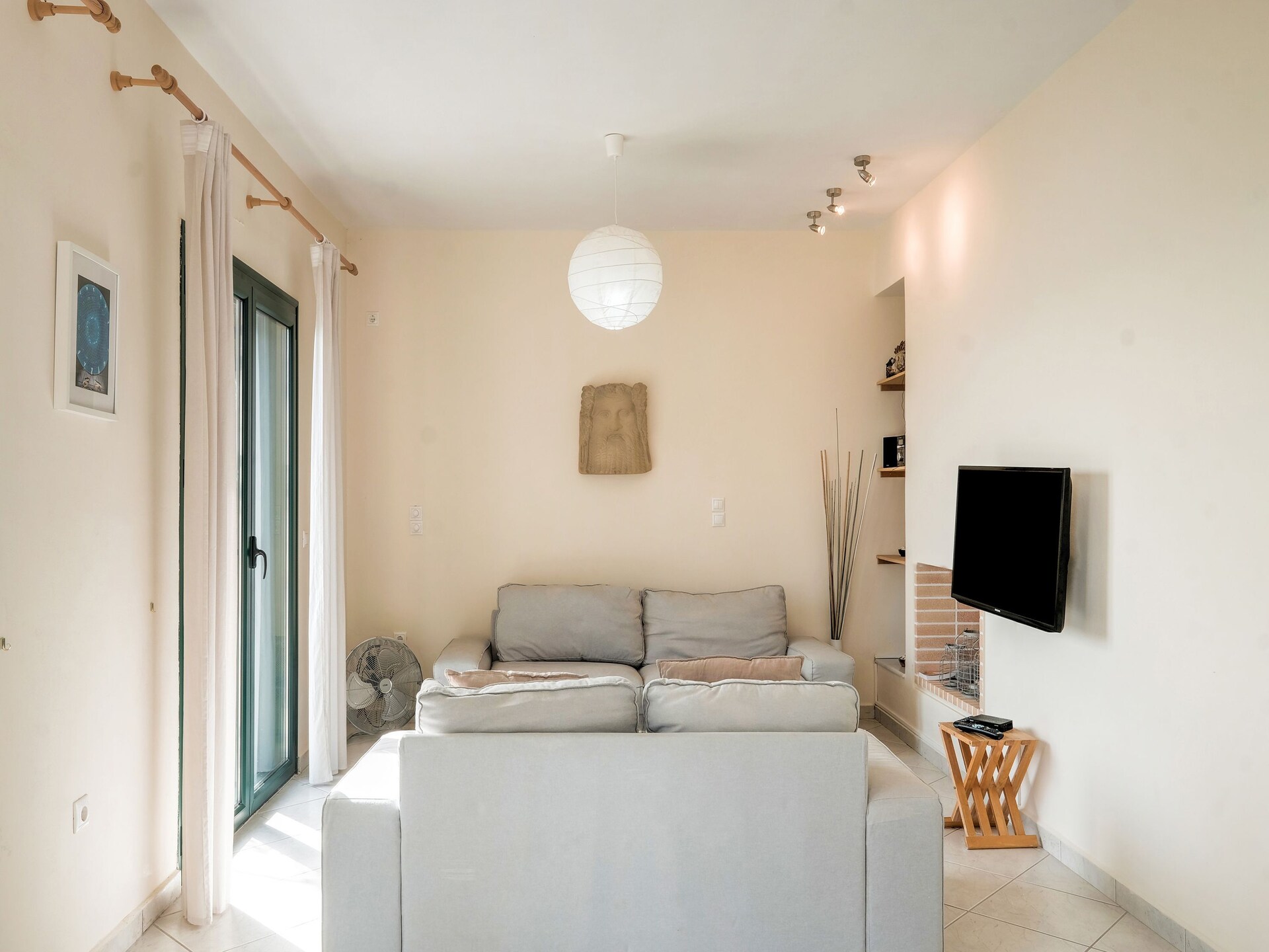 Villa Mahatma Gandhi: vrijstaand aan zee, 30m van Kissakas-strand - foto 9