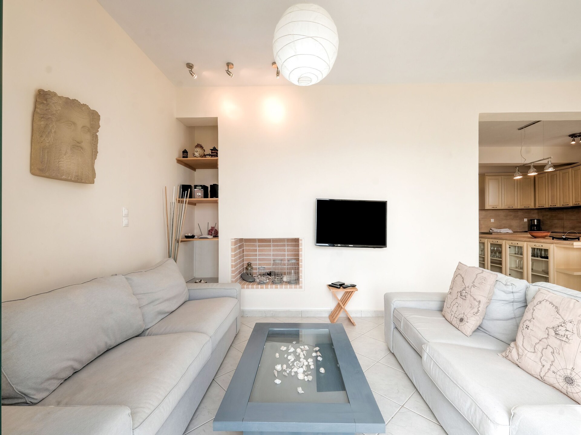 Villa Mahatma Gandhi: vrijstaand aan zee, 30m van Kissakas-strand - foto 10