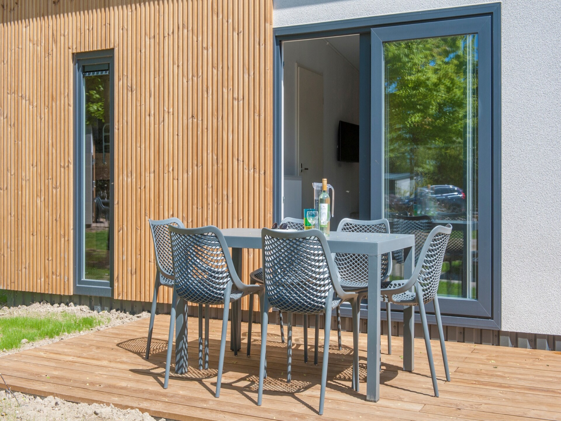 Vrijstaand 6-persoons chalet in hart van Drenthe bij zwembad en hunebedden - foto 6