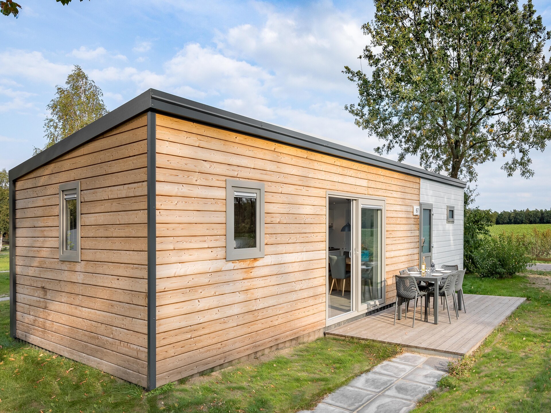 Vrijstaand 6-persoons chalet in hart van Drenthe bij zwembad en hunebedden - foto 8