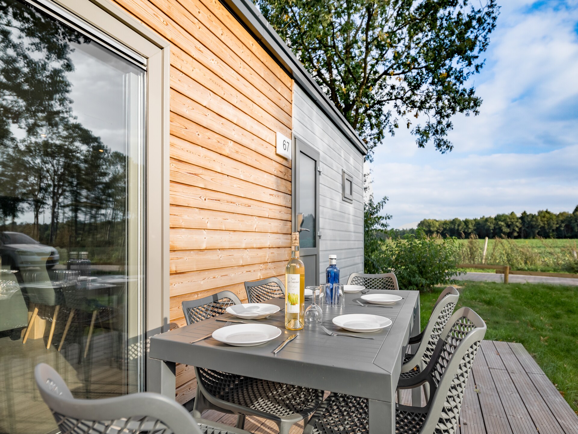 Vrijstaand 6-persoons chalet in hart van Drenthe bij zwembad en hunebedden - foto 14