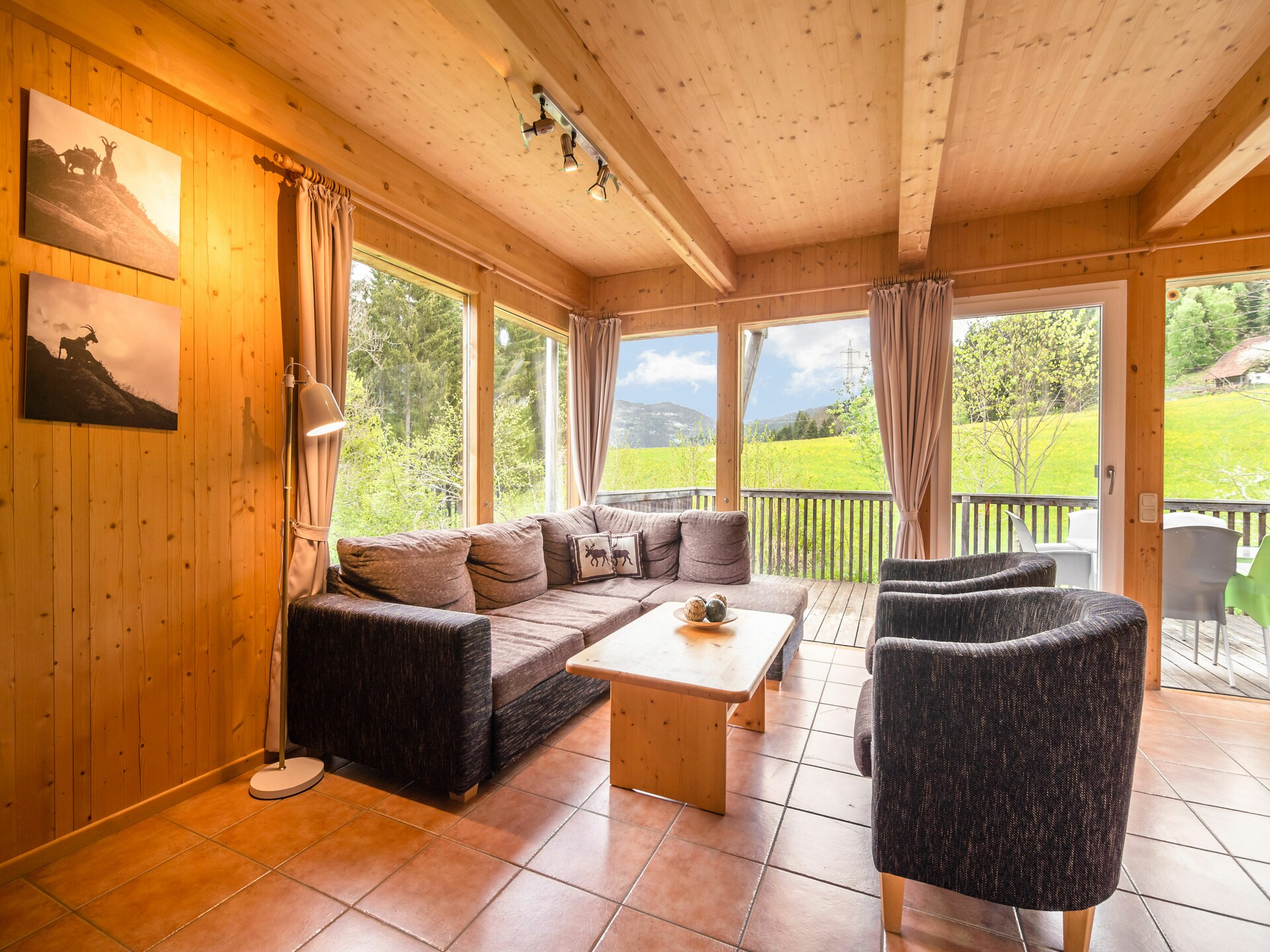 Ruim chalet voor 8 personen aan de piste in St. Georgen ob Murau - foto 2