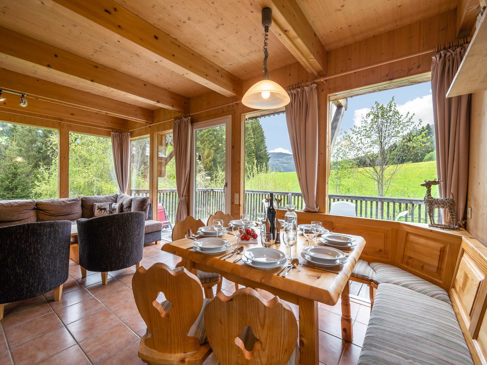 Ruim chalet voor 8 personen aan de piste in St. Georgen ob Murau - foto 14