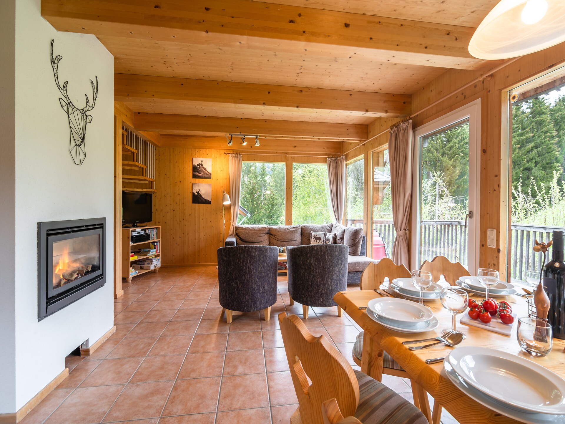 Ruim chalet voor 8 personen aan de piste in St. Georgen ob Murau - foto 9