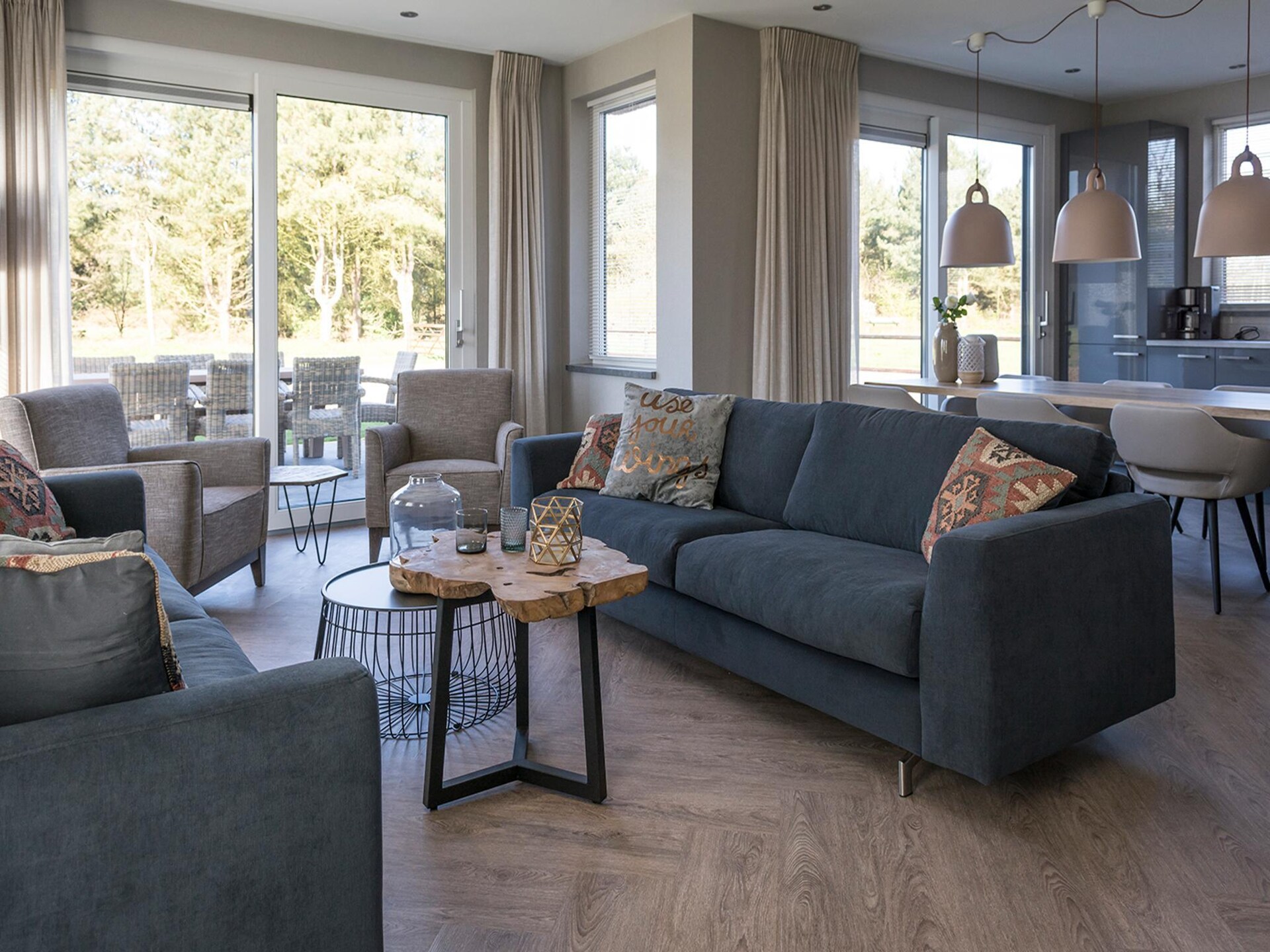 Luxe vrijstaande villa aan het Krimbos op Texel | 8 personen - foto 9