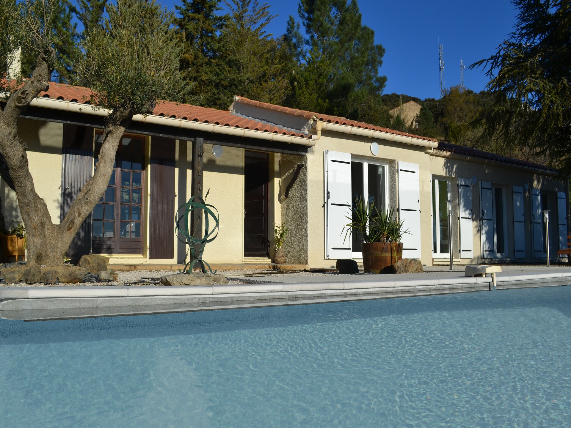 Villa Les Mûriers: luxe vakantiehuis met privézwembad in de wijngaarden van Languedoc - foto 11