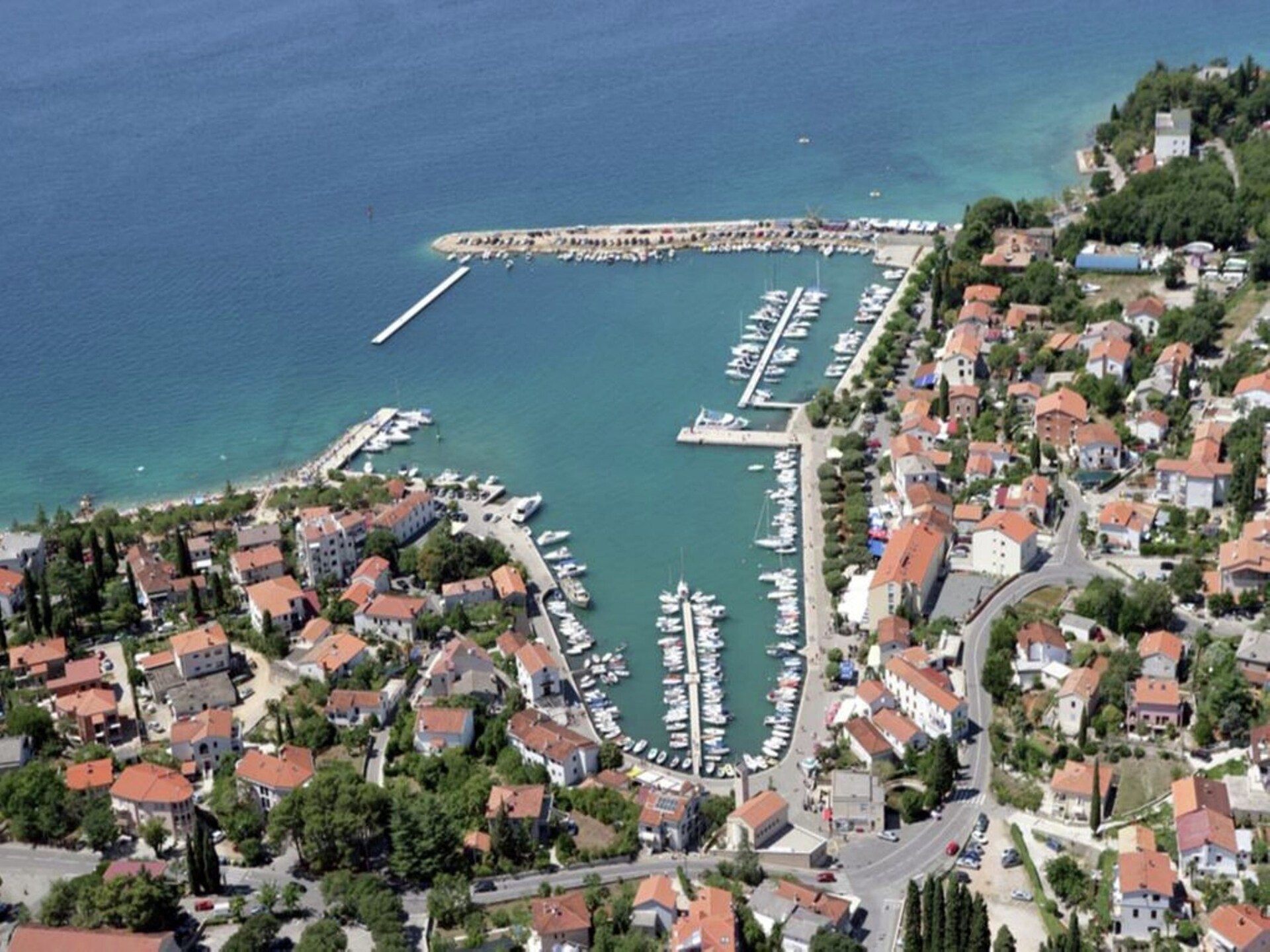 Knus appartement voor 4 op 500m van strand in Malinska - foto 20