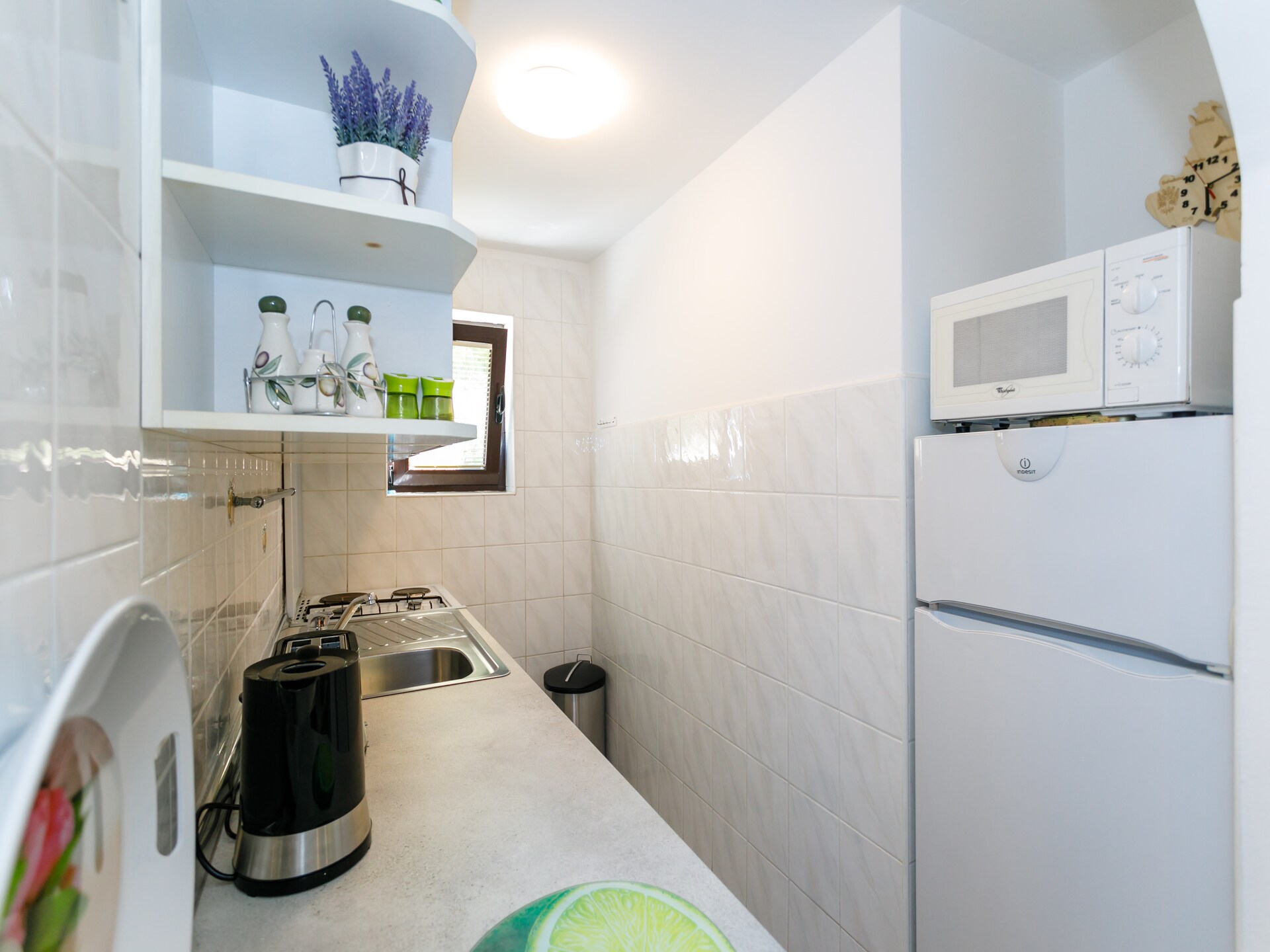 Knus appartement voor 4 op 500m van strand in Malinska - foto 11