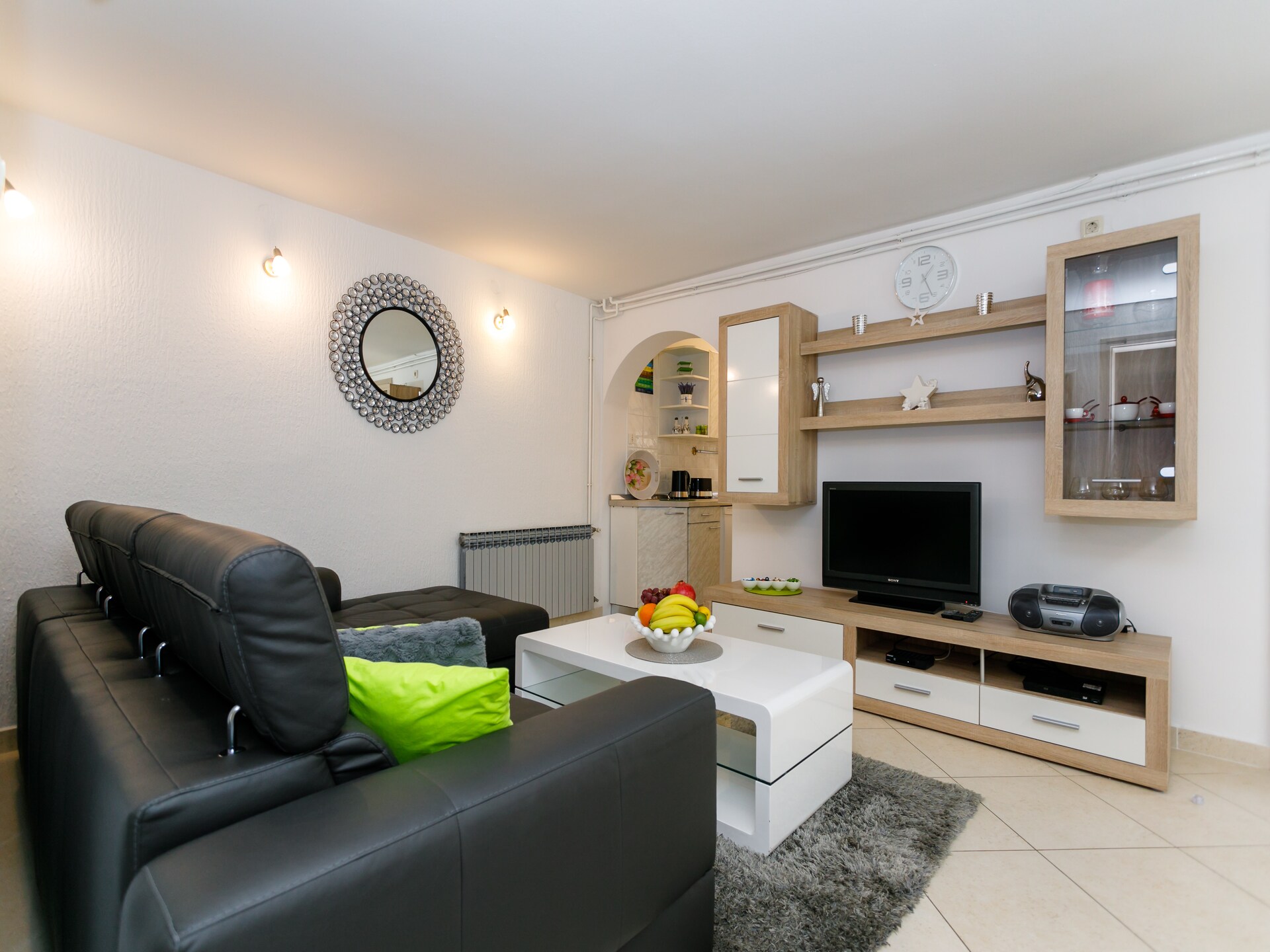Knus appartement voor 4 op 500m van strand in Malinska - foto 9