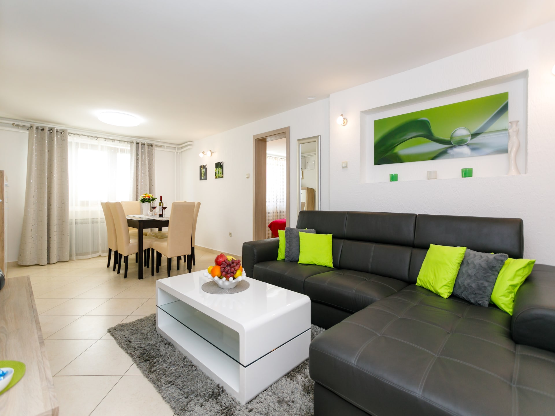 Knus appartement voor 4 op 500m van strand in Malinska - foto 2