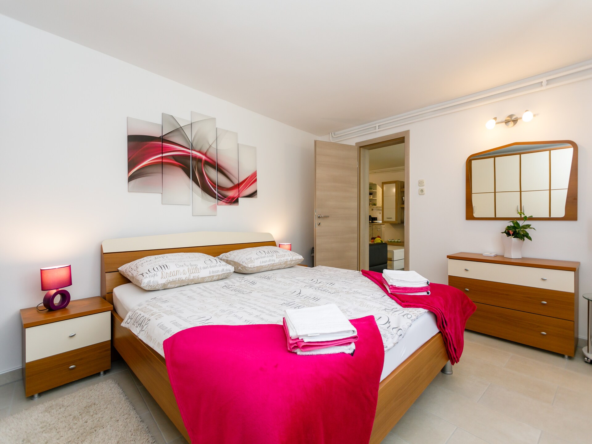 Knus appartement voor 4 op 500m van strand in Malinska - foto 5