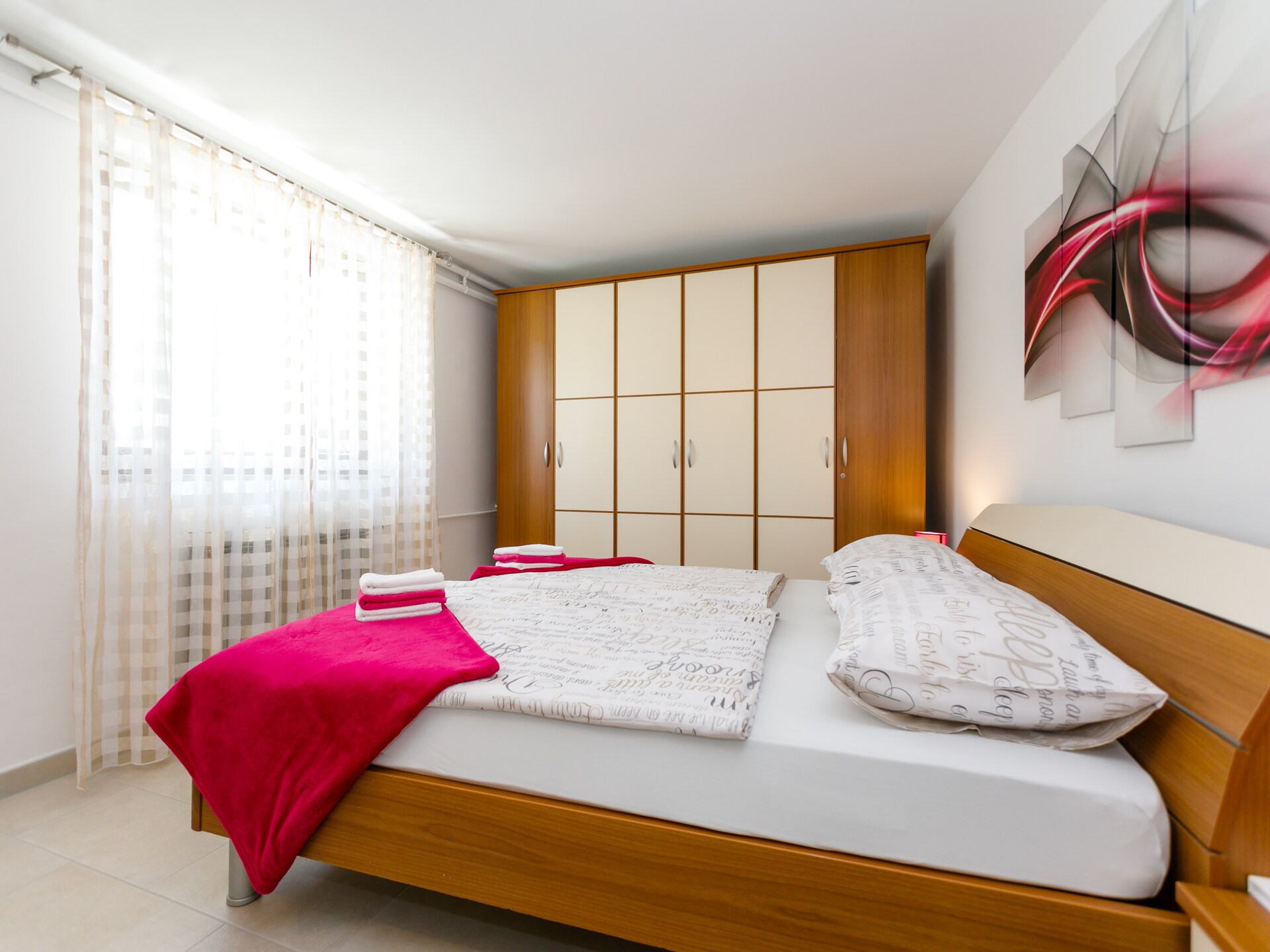 Knus appartement voor 4 op 500m van strand in Malinska - foto 12
