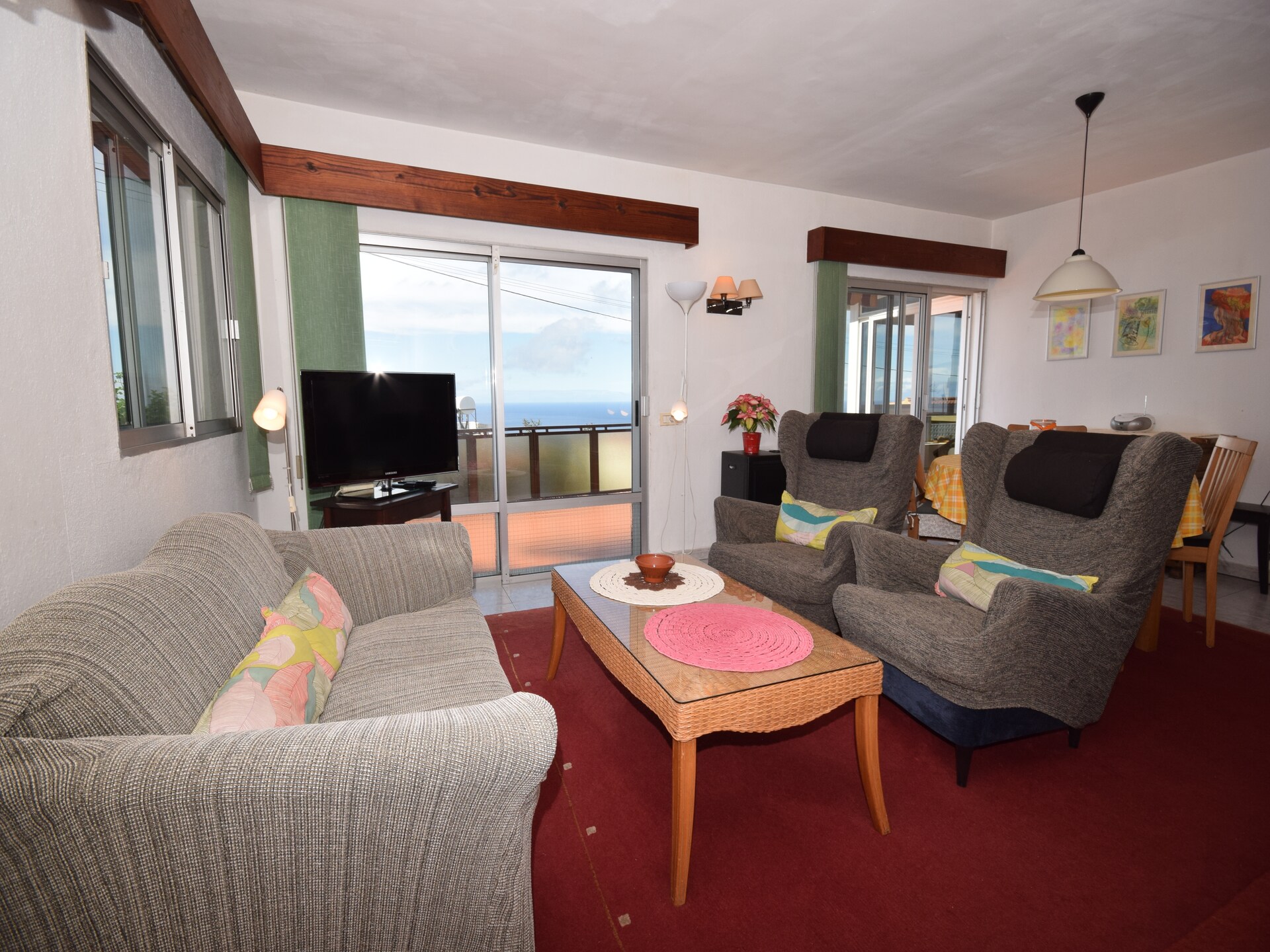 Vrijstaand vakantiehuis Mesa del Mar met zeezicht en 3 terrassen - foto 8