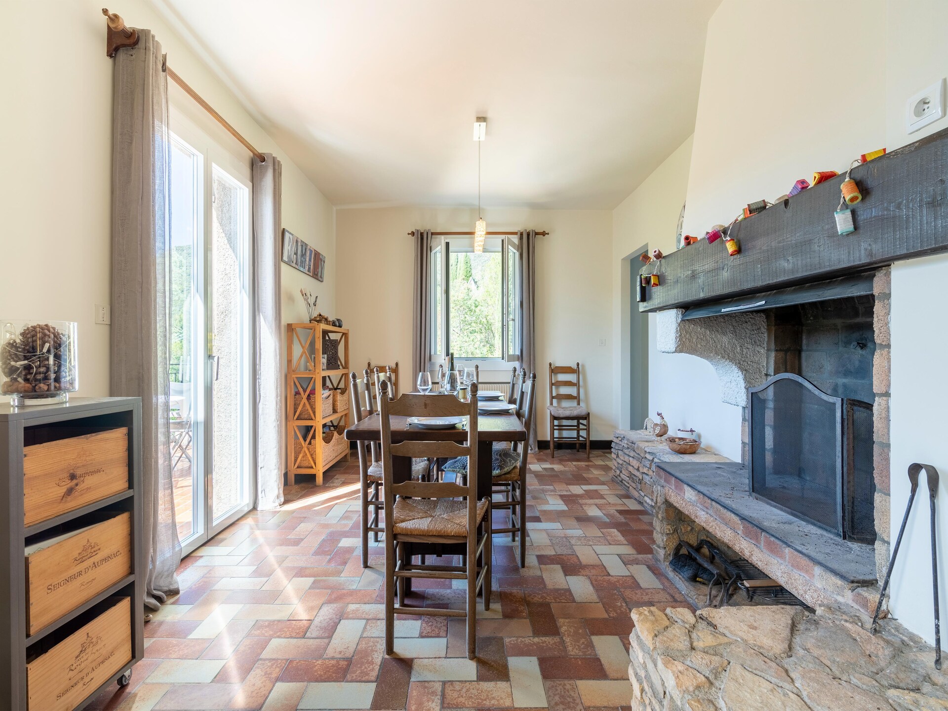 Villa L'Oustal: Ruim familieparadijs met privézwembad in Vieussan - foto 12