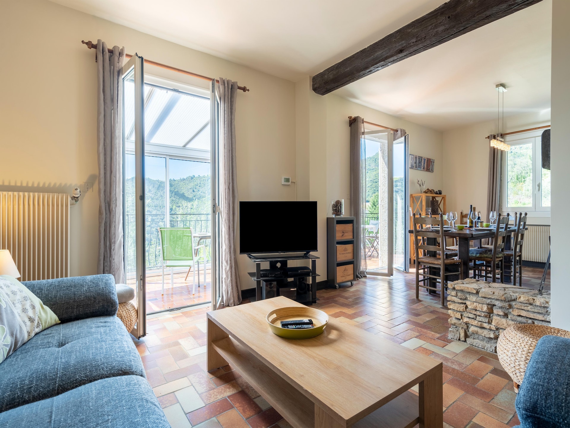 Villa L'Oustal: Ruim familieparadijs met privézwembad in Vieussan - foto 9