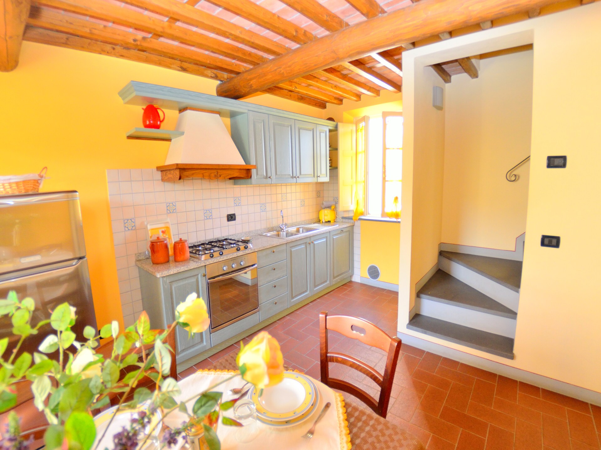 Romantisch vakantiehuis Alda in Pescaglia met grote privétuin en wifi - foto 11